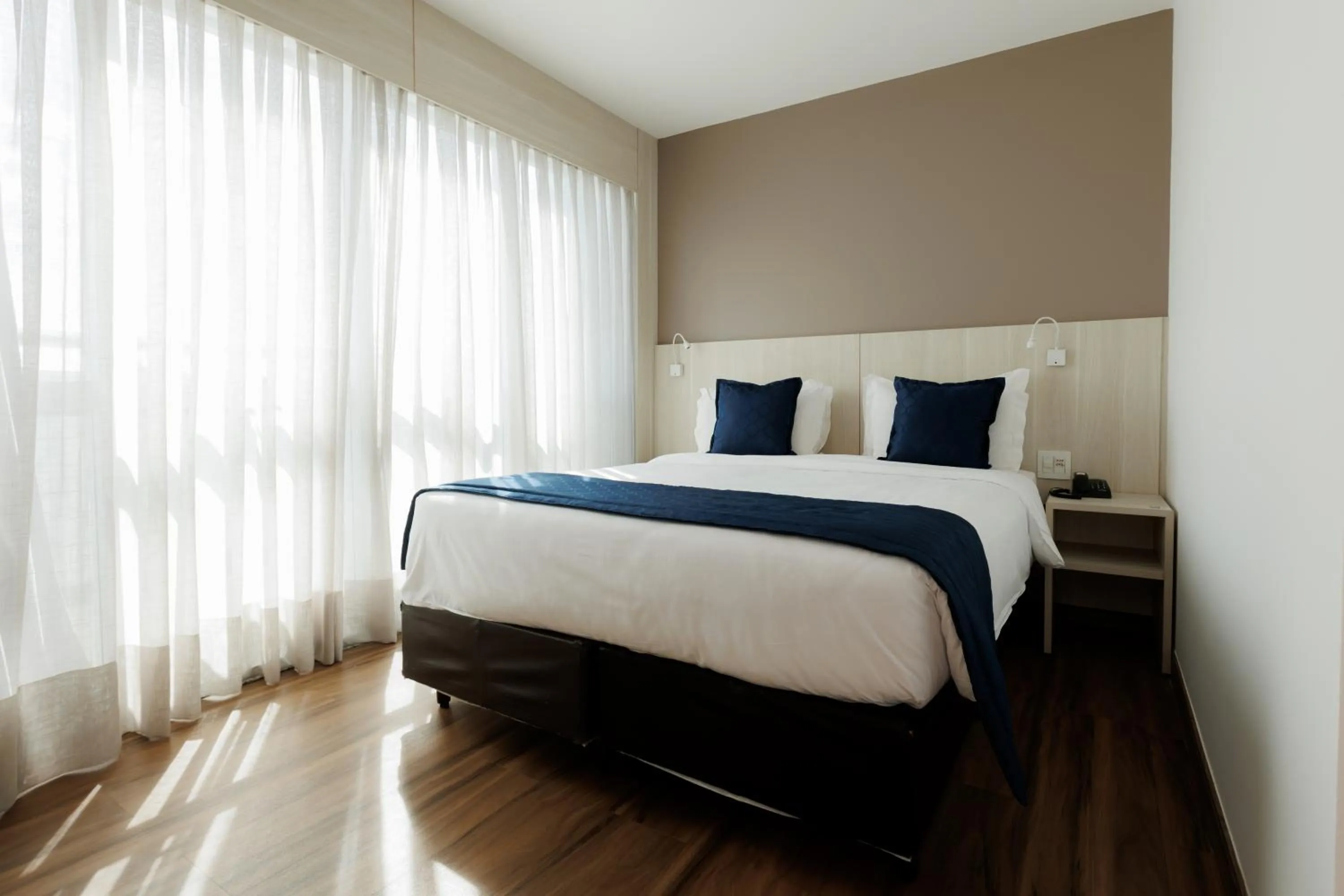 Bedroom, Bed in eSuites Belo Horizonte Minascasa