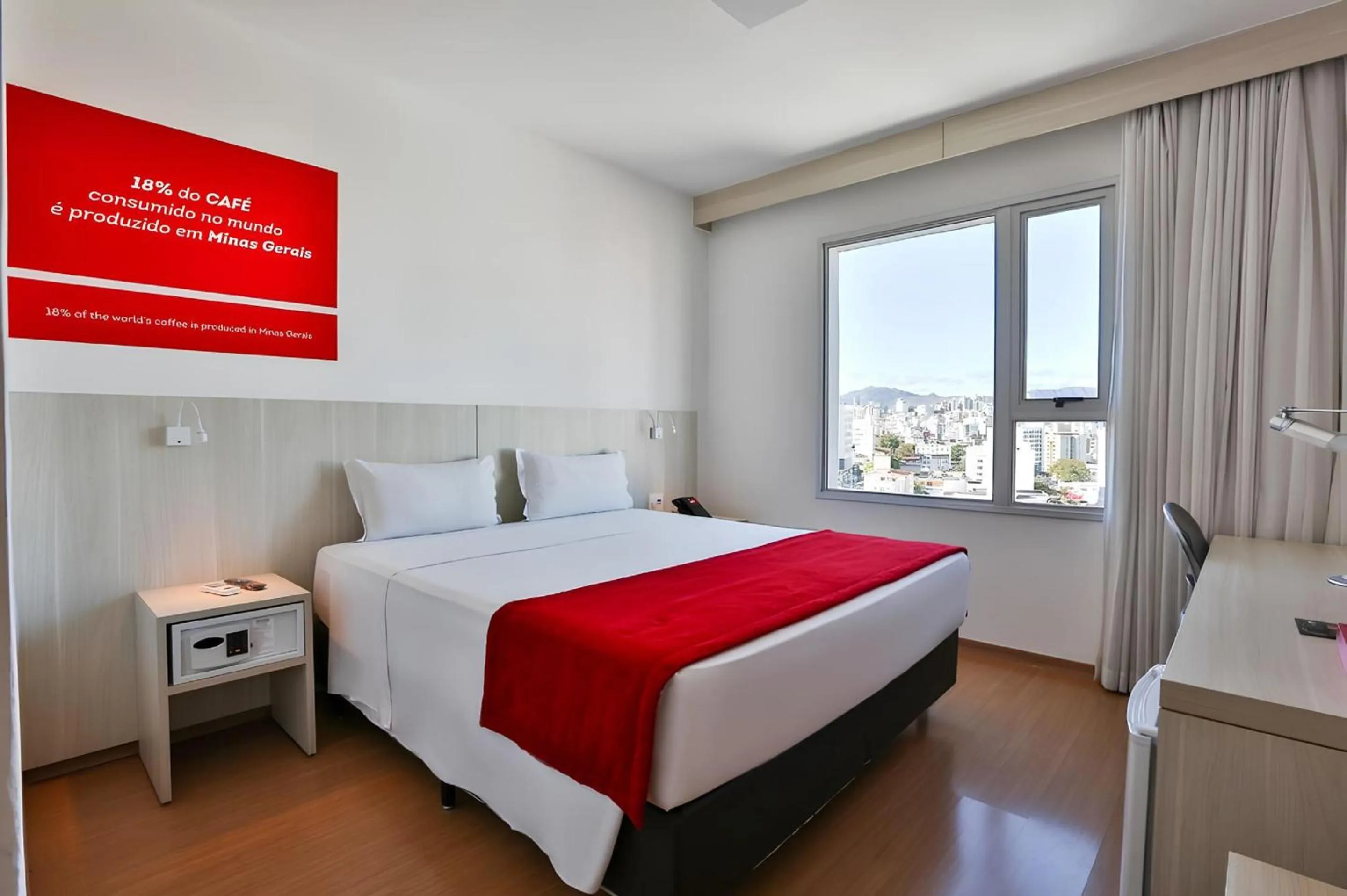 Bedroom, Bed in eSuites Belo Horizonte Minascasa