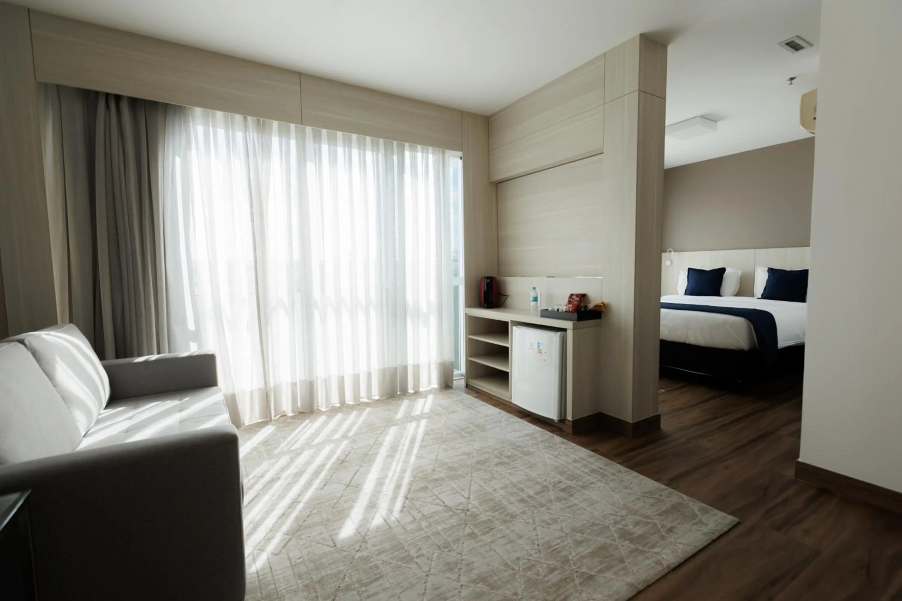 Bedroom, Bed in eSuites Belo Horizonte Minascasa