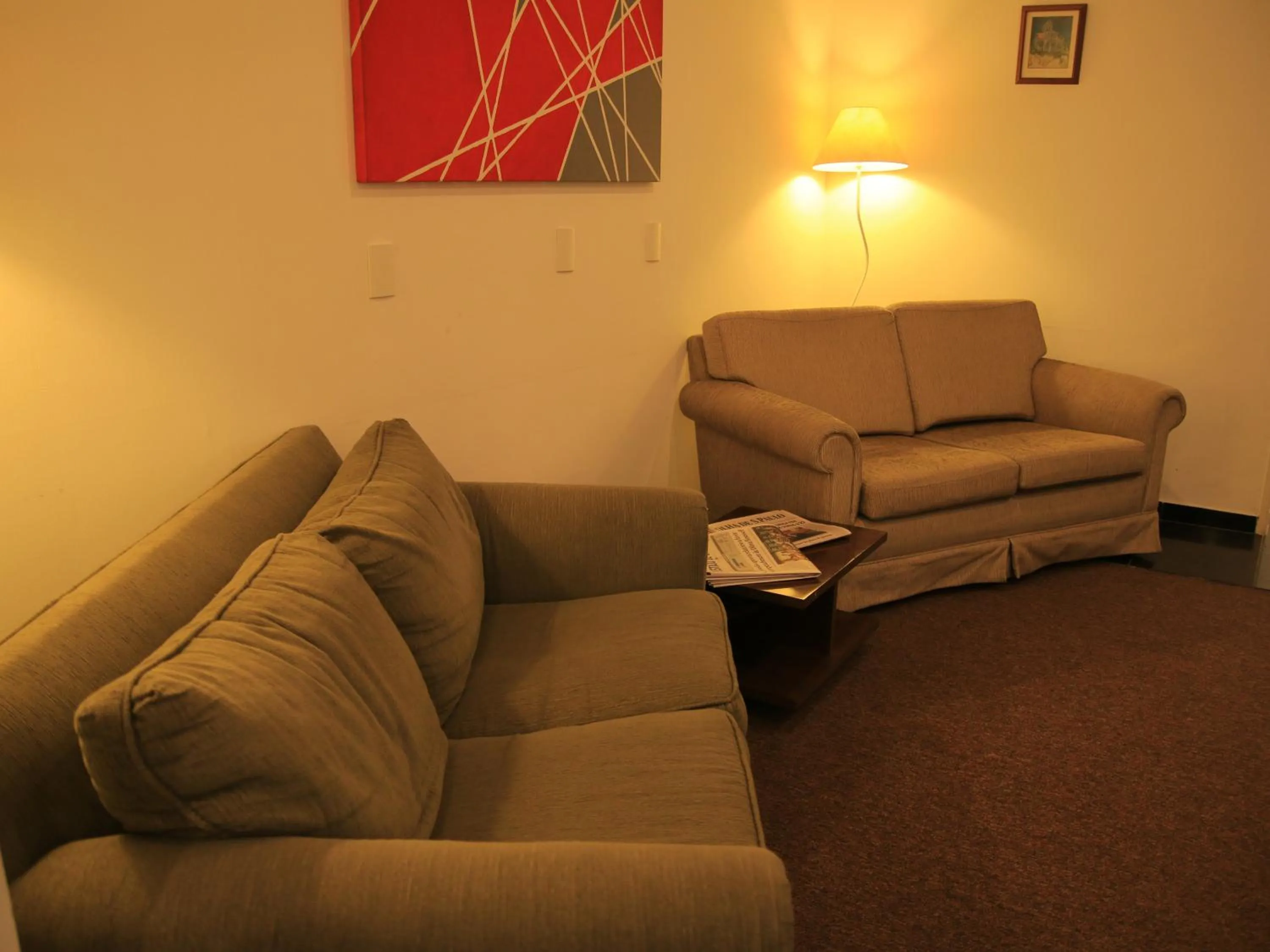 Living room in The Park Hall Flat Service Higienópolis