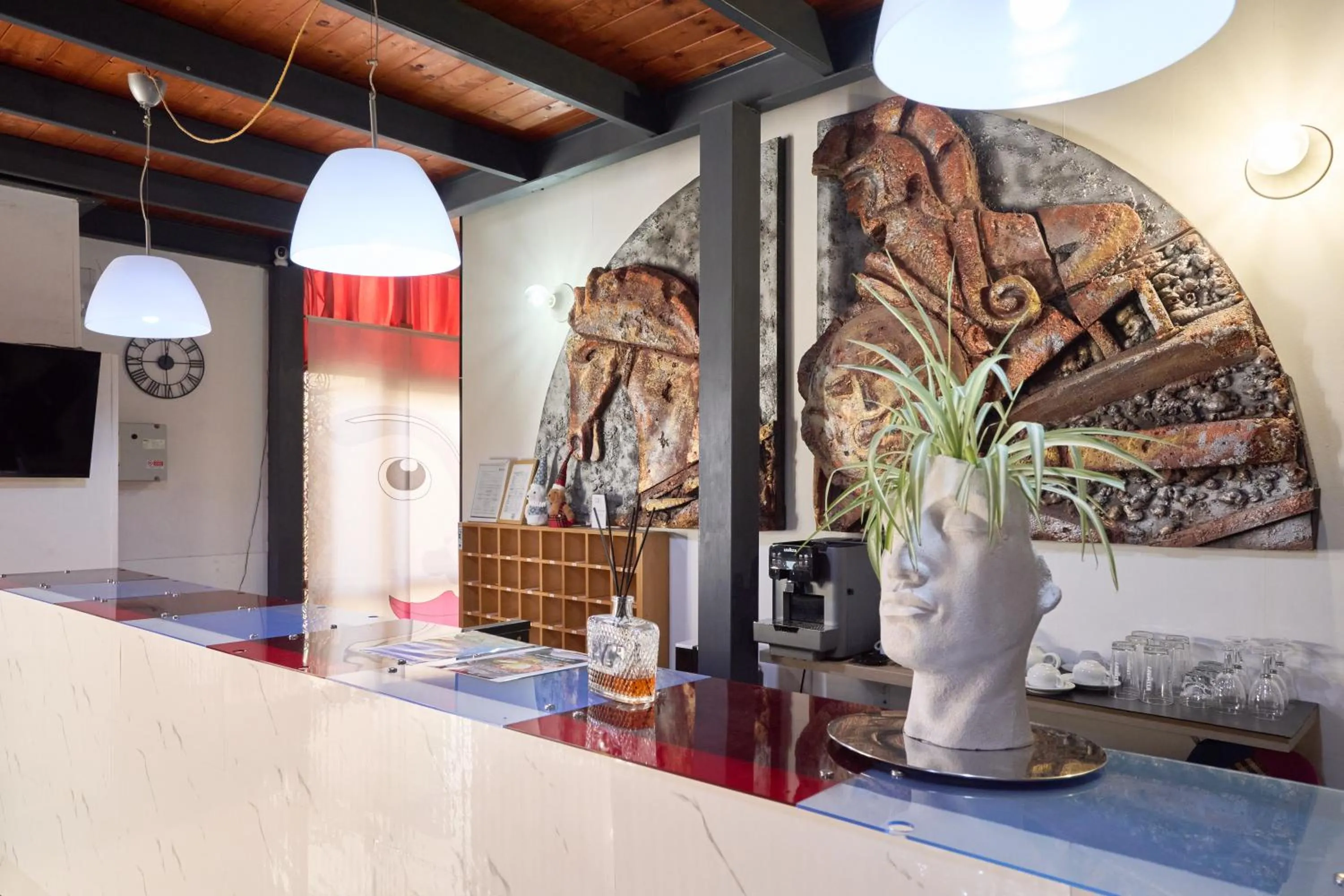 Lobby or reception in Hotel Centrale