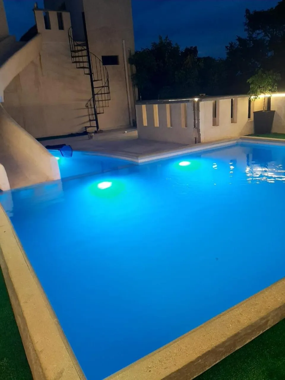 Swimming pool in Hotel Sacbe Coba