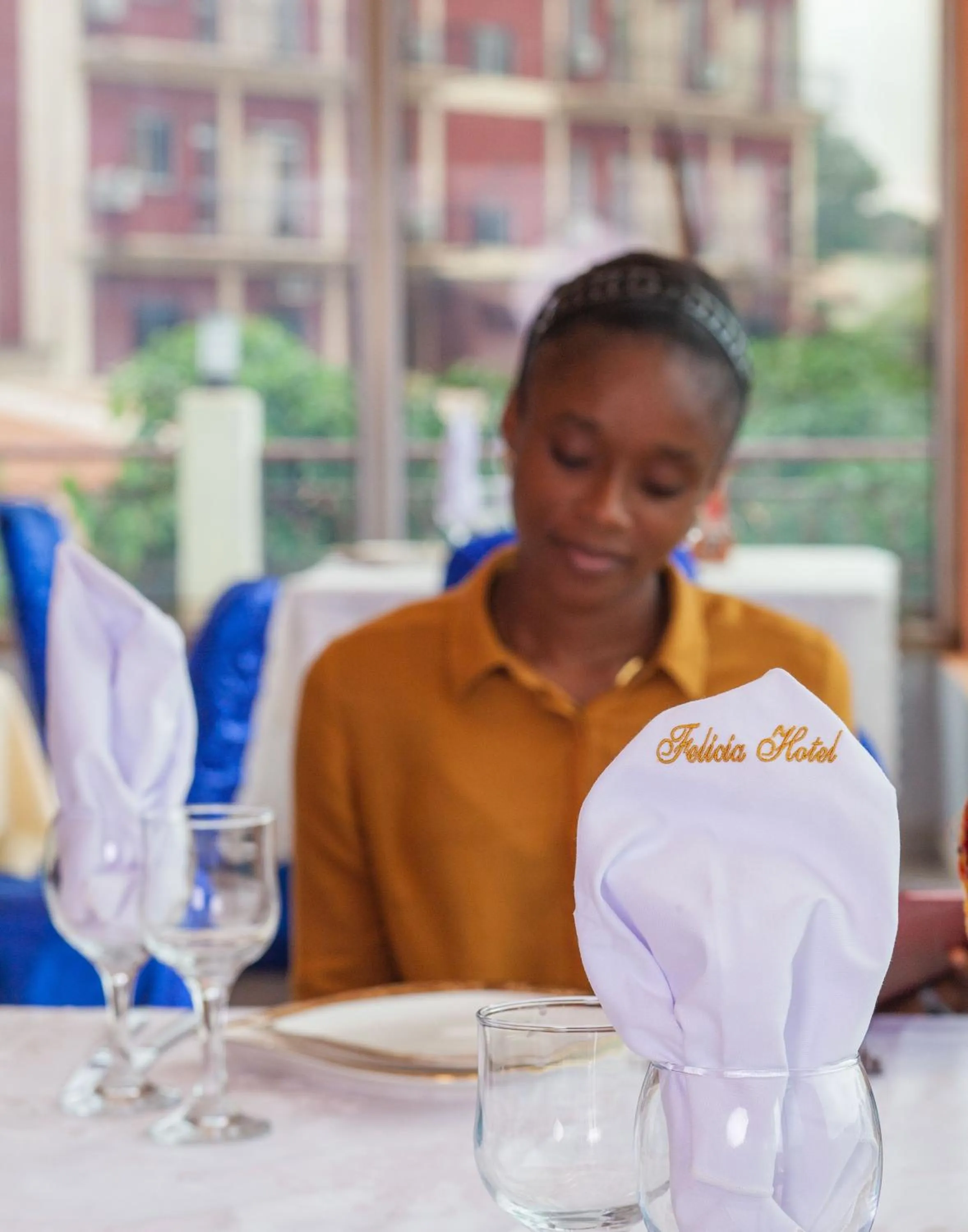 Restaurant/places to eat in FELICIA HOTEL YAOUNDE