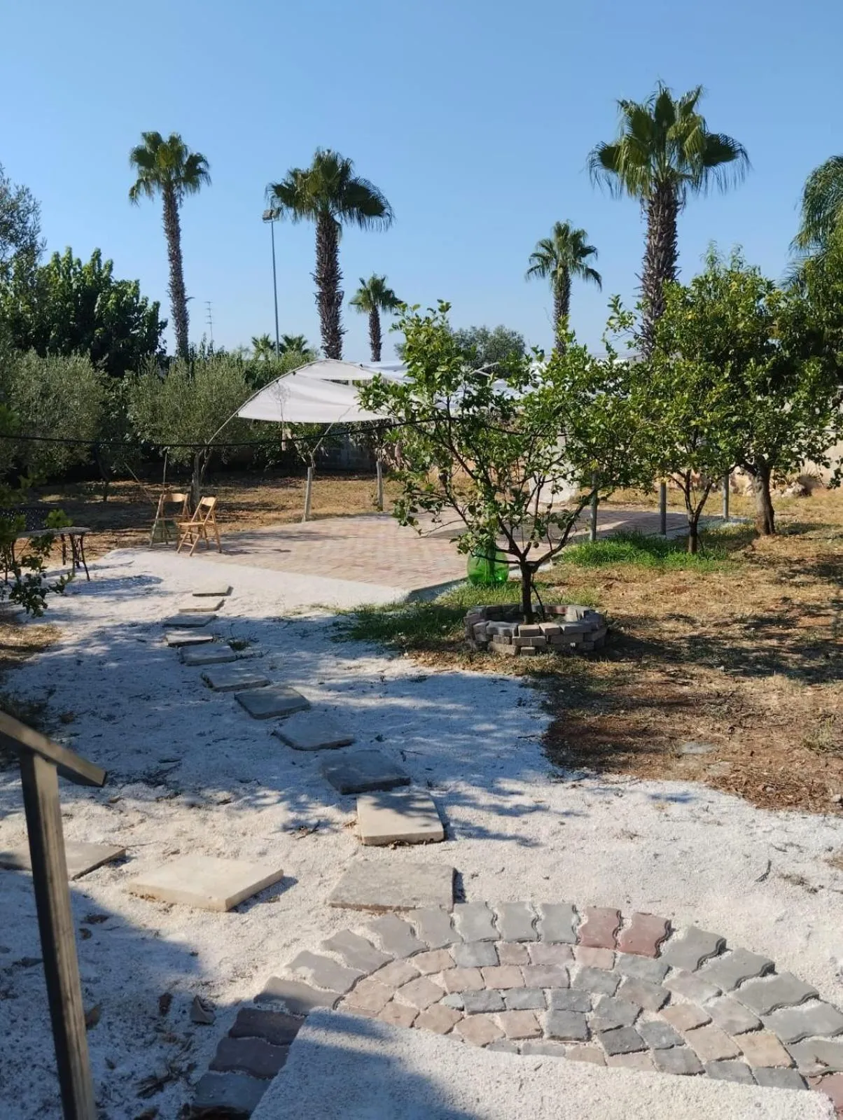 Patio in B&B CASA NISI