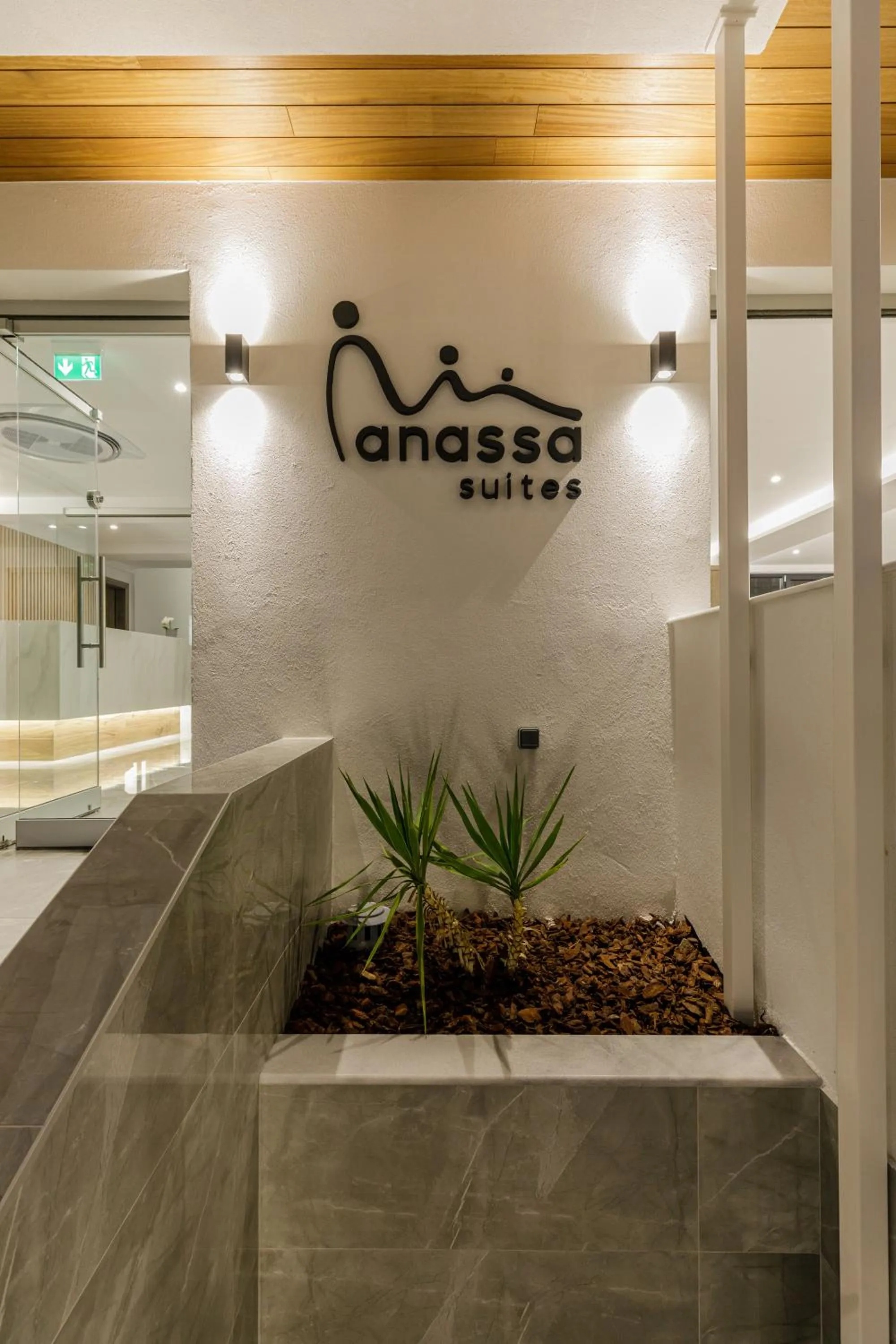 Facade/entrance in Anassa Suites