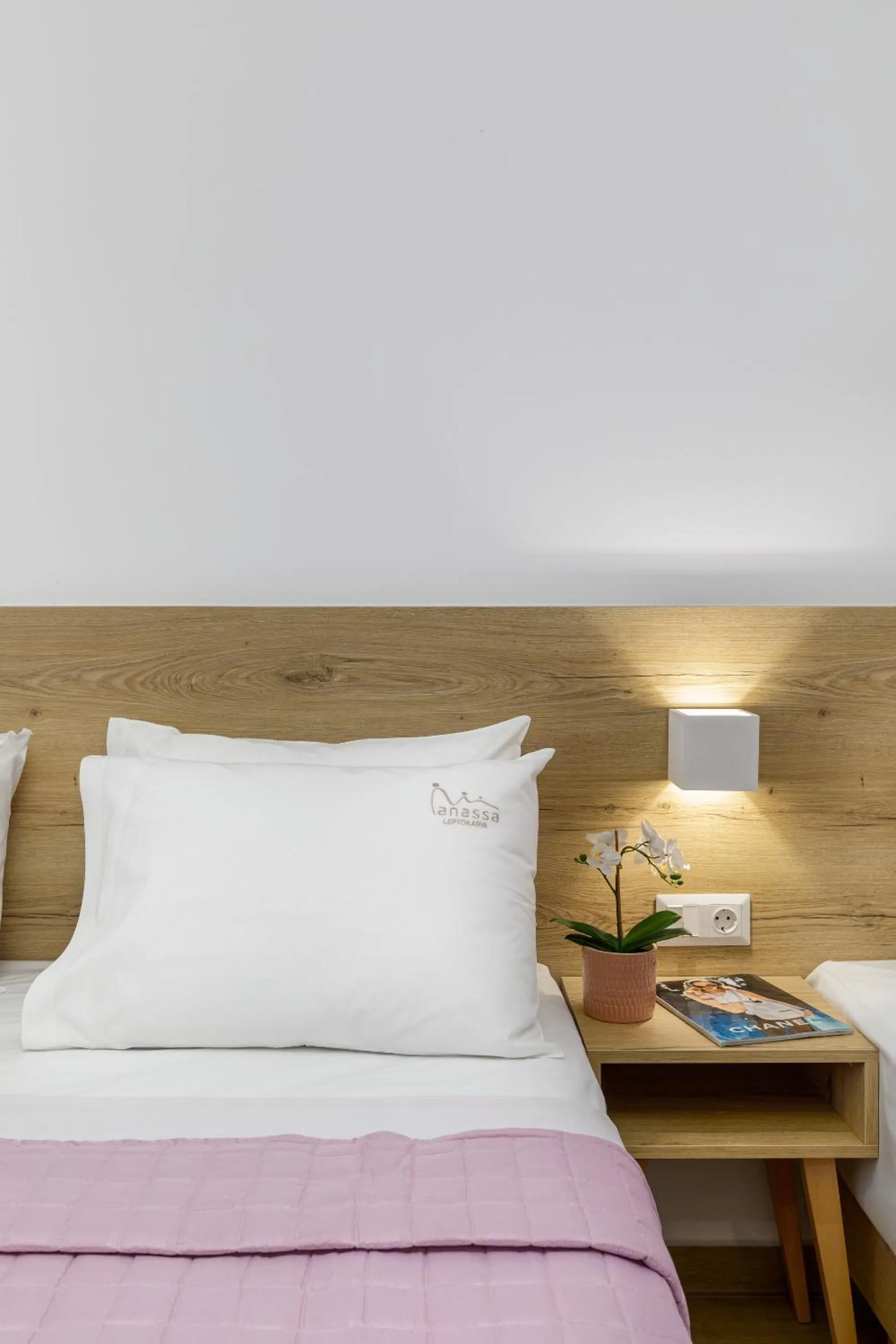 Bed in Anassa Suites