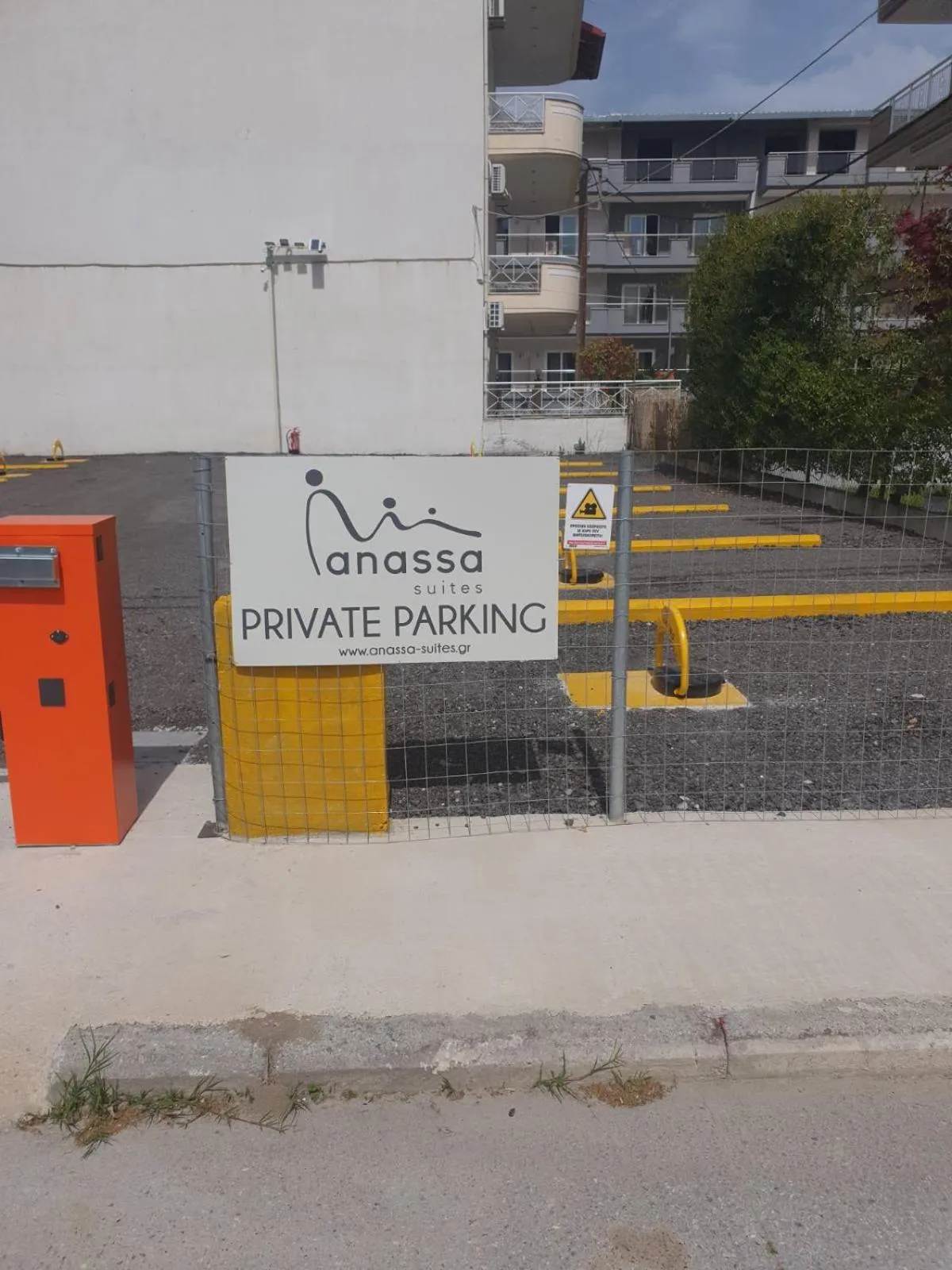 Parking in Anassa Suites