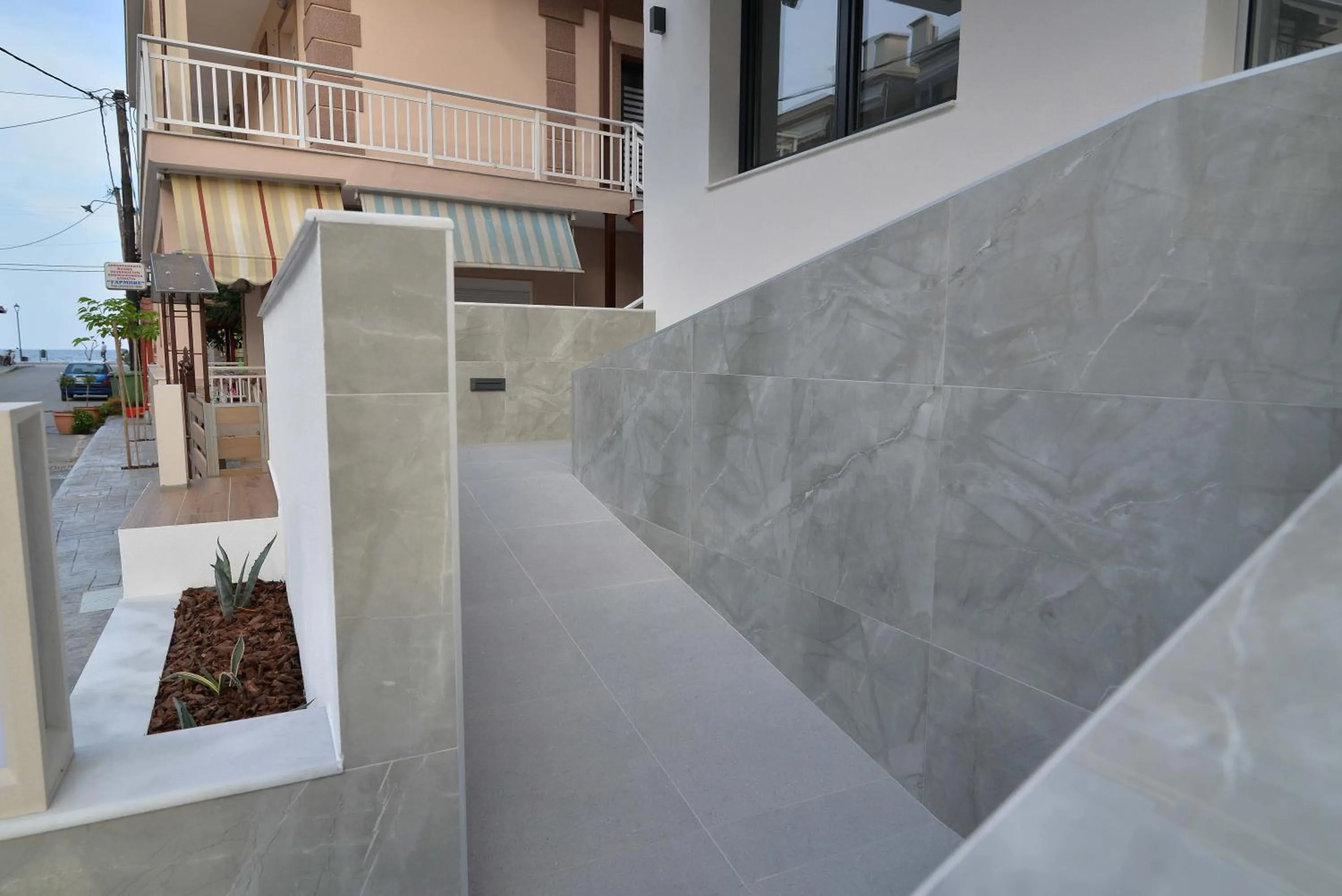 Facade/entrance in Anassa Suites