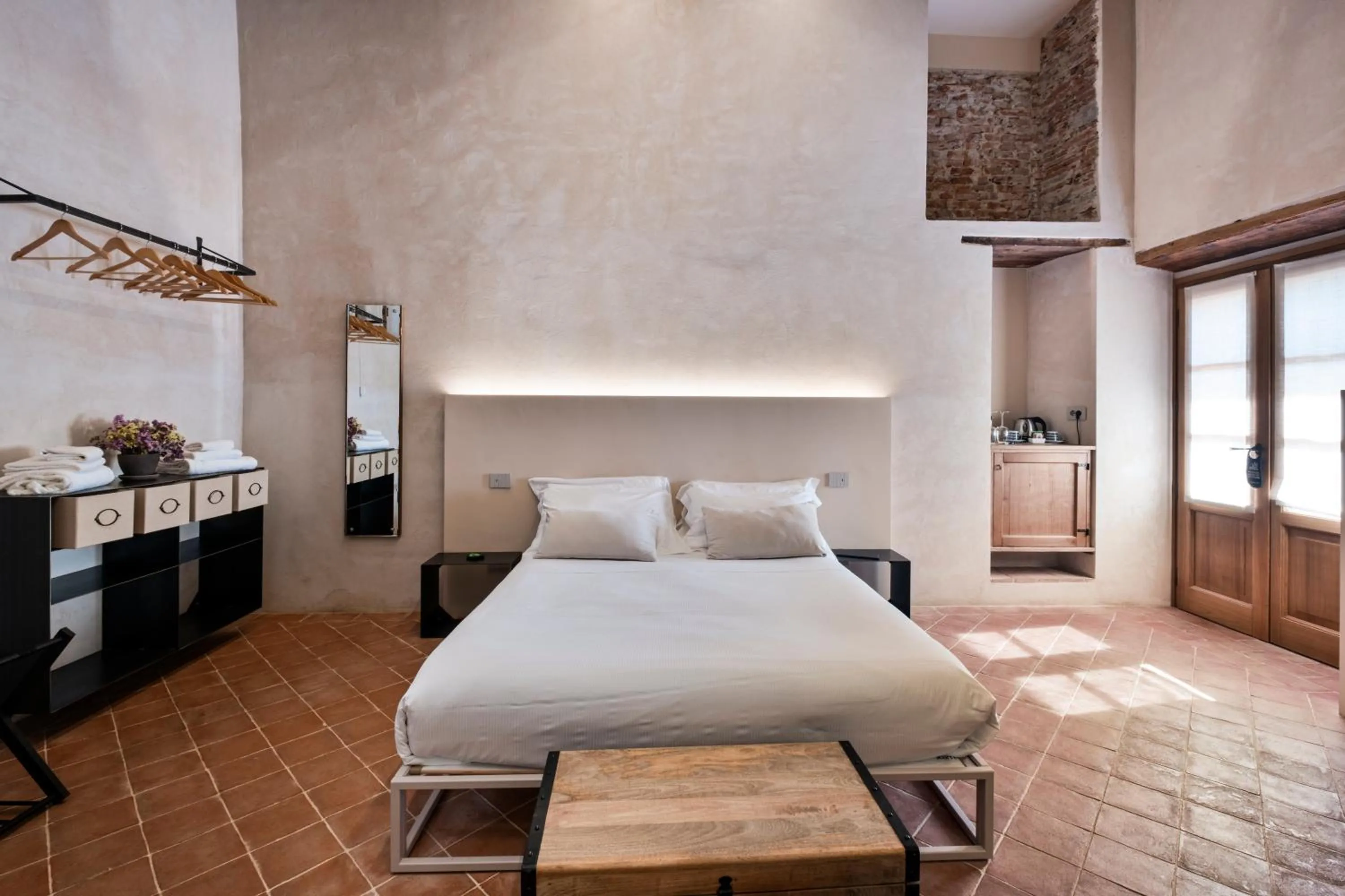 Bedroom, Bed in Badia Giulia Prestigious Historical B&B, Camaiore - Adults Only - No Pets