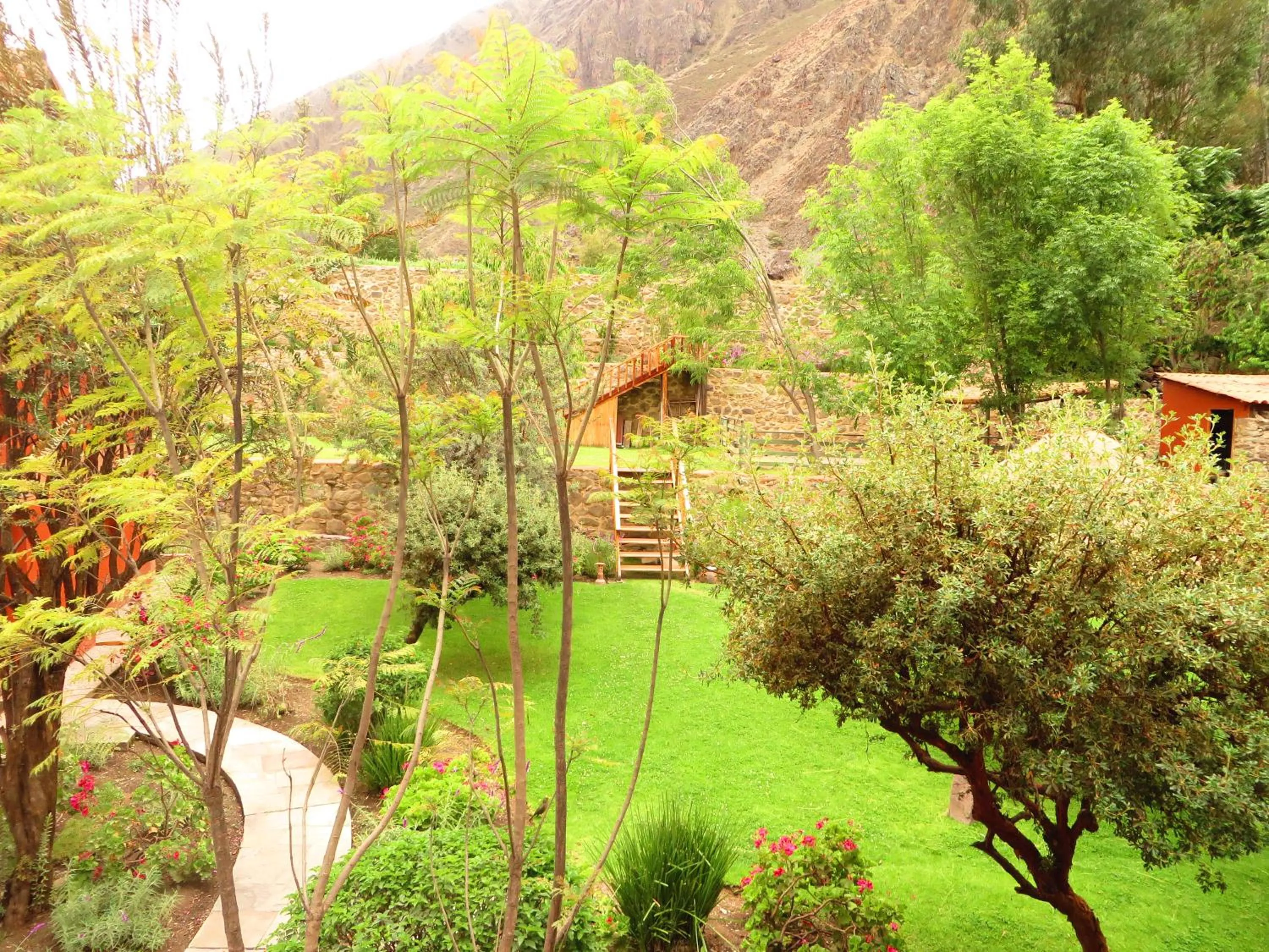 Garden in Hotel Pakaritampu