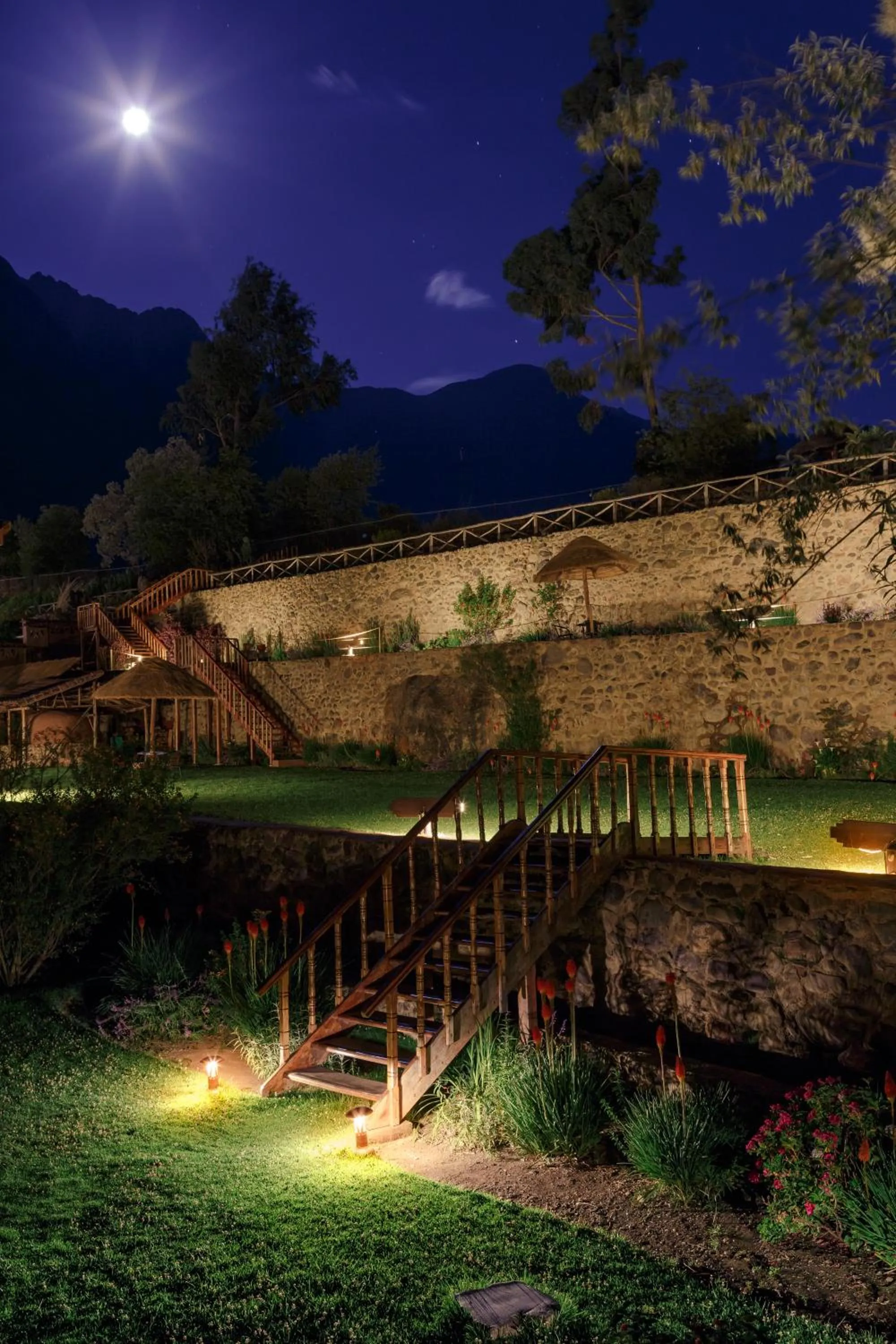 Garden in Hotel Pakaritampu