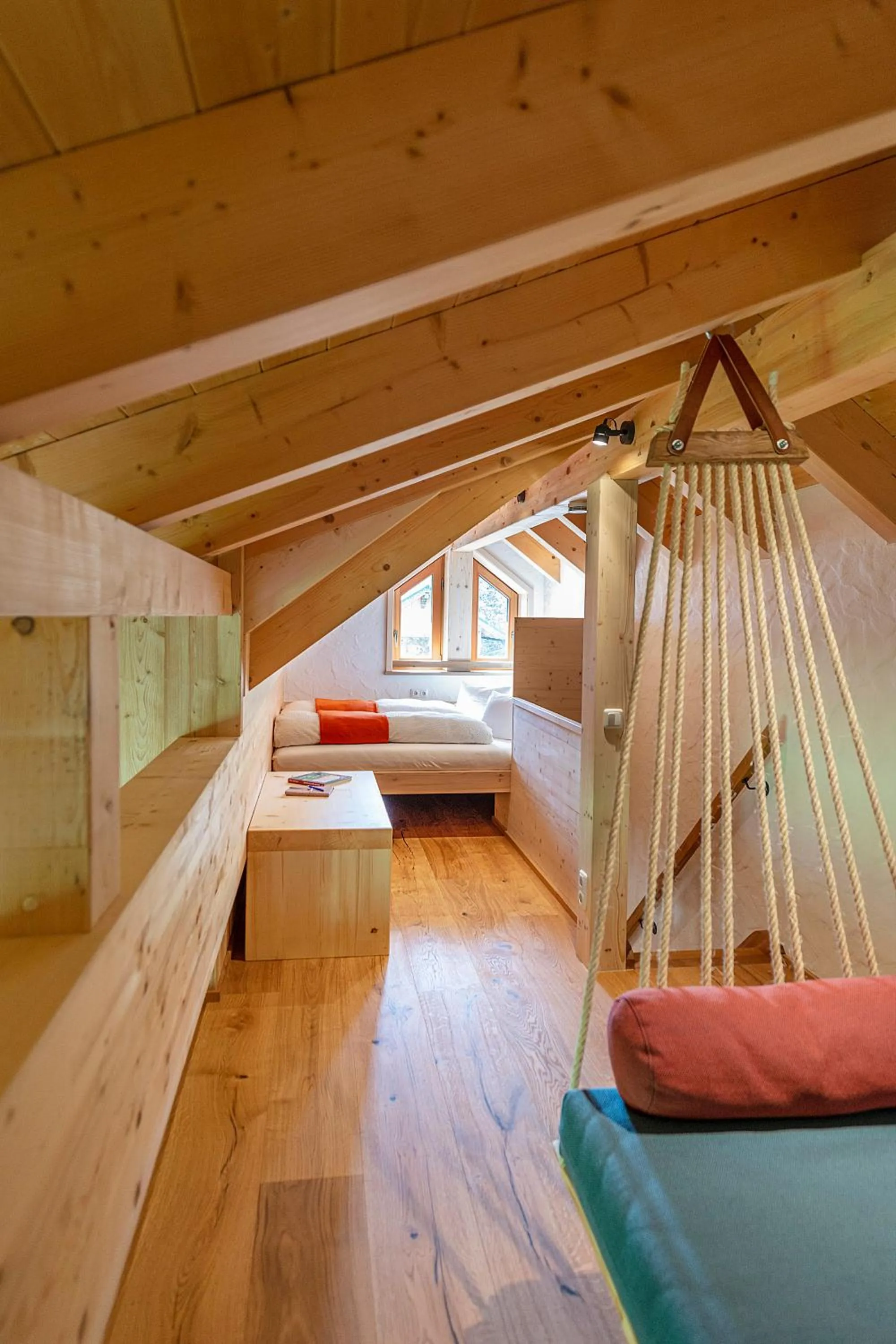 Bedroom, Bed in Ecologie Grundlsee