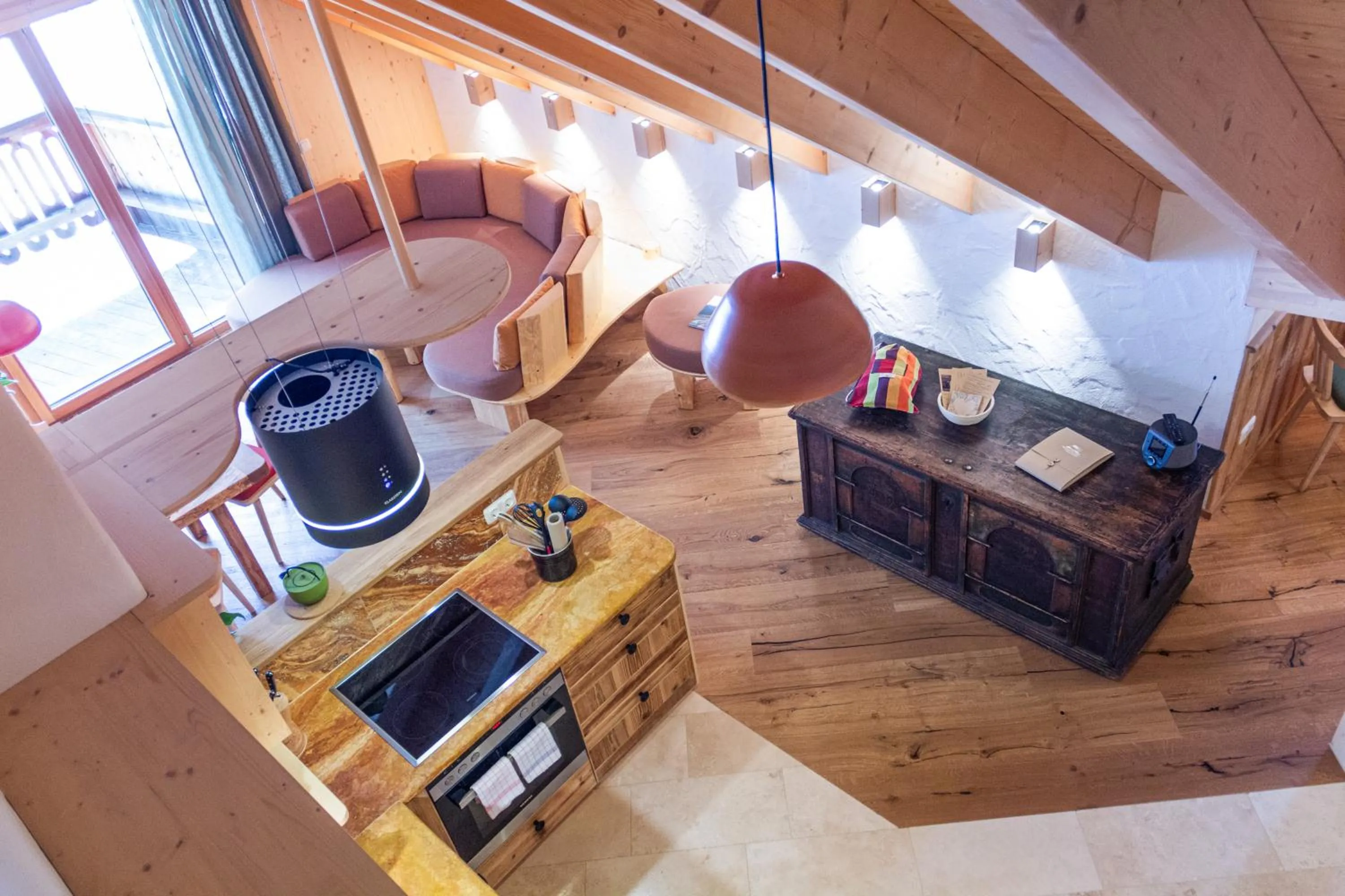 Living room in Ecologie Grundlsee