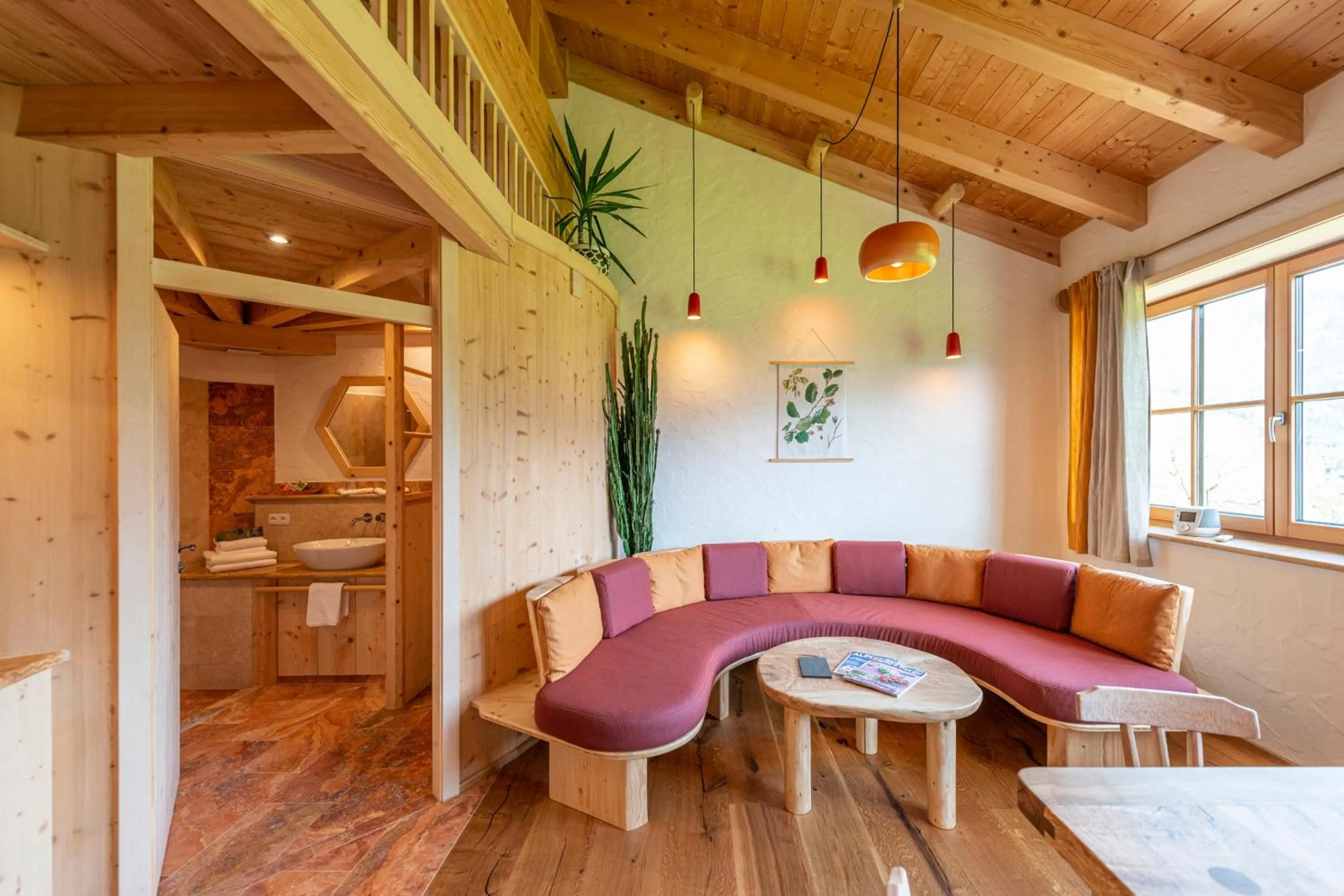 Living room in Ecologie Grundlsee