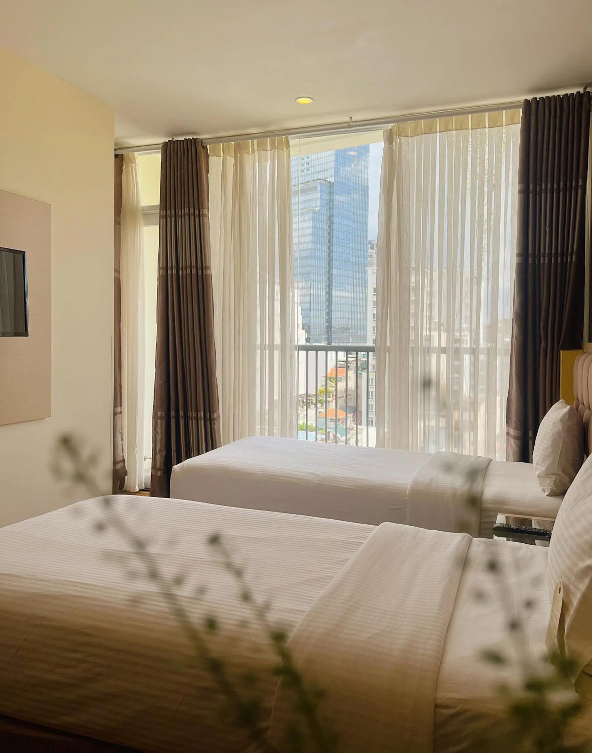 Bed in GK Central Hotel