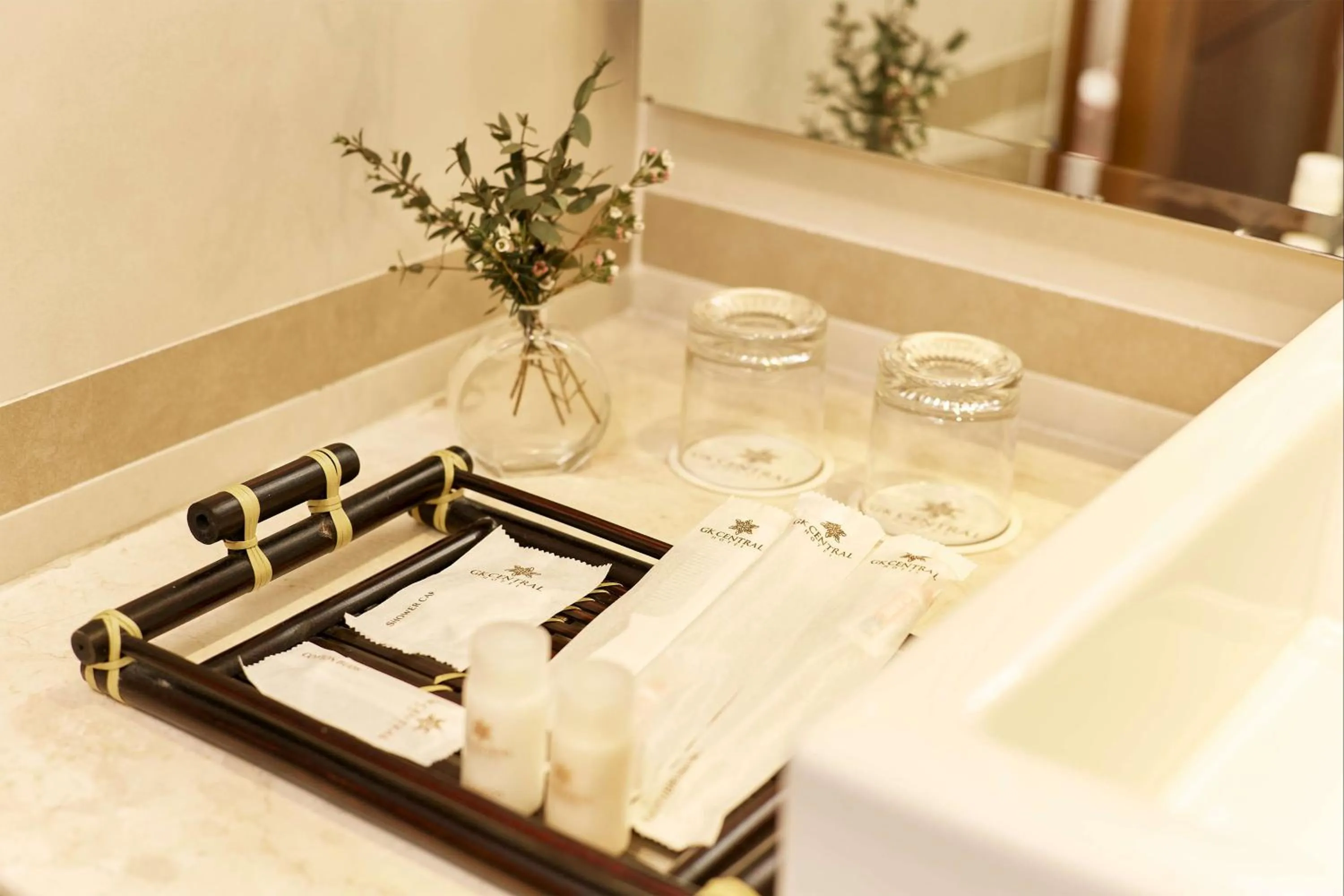 Bathroom in GK Central Hotel