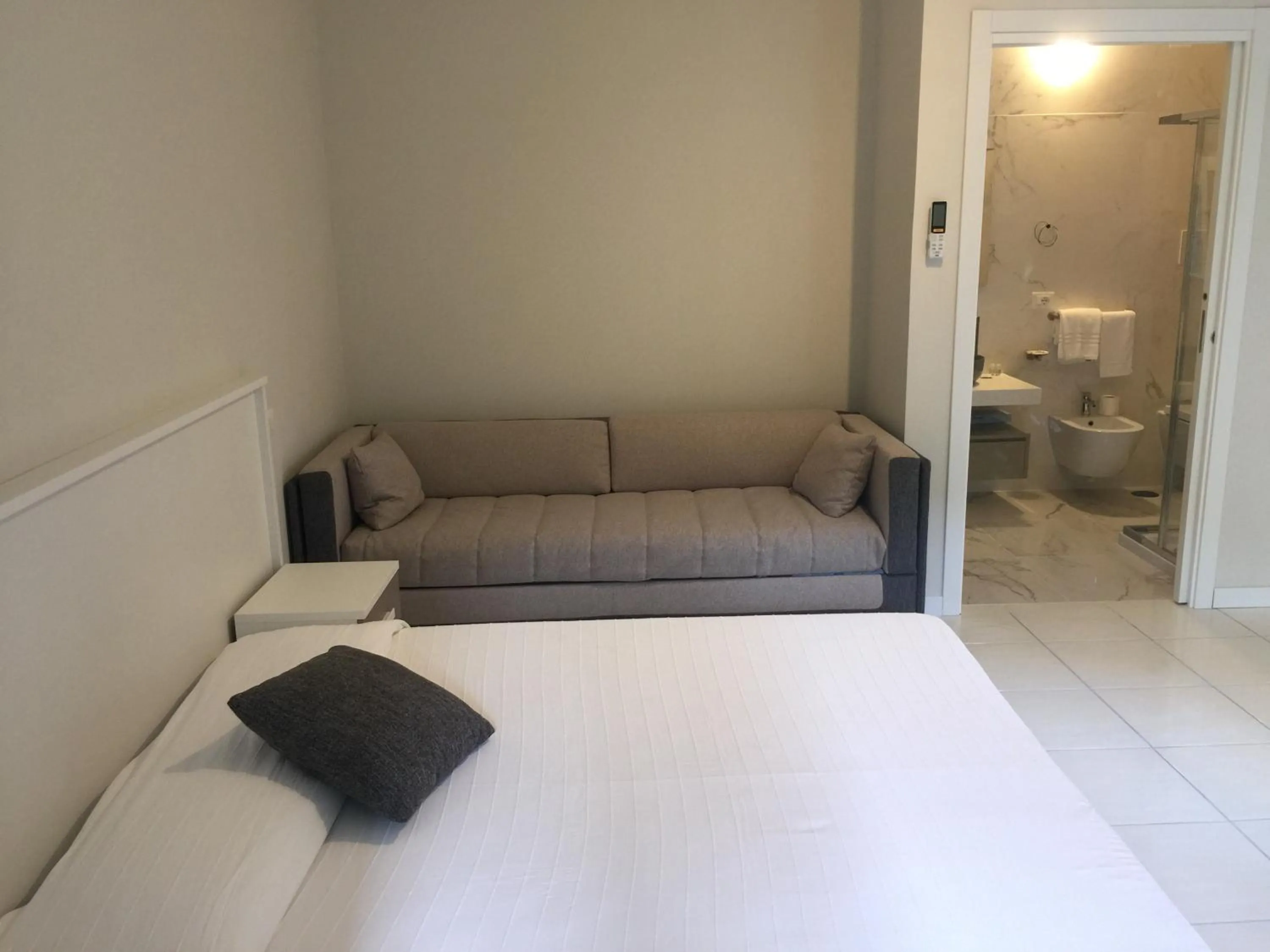 Bed in Hotel Le Piane