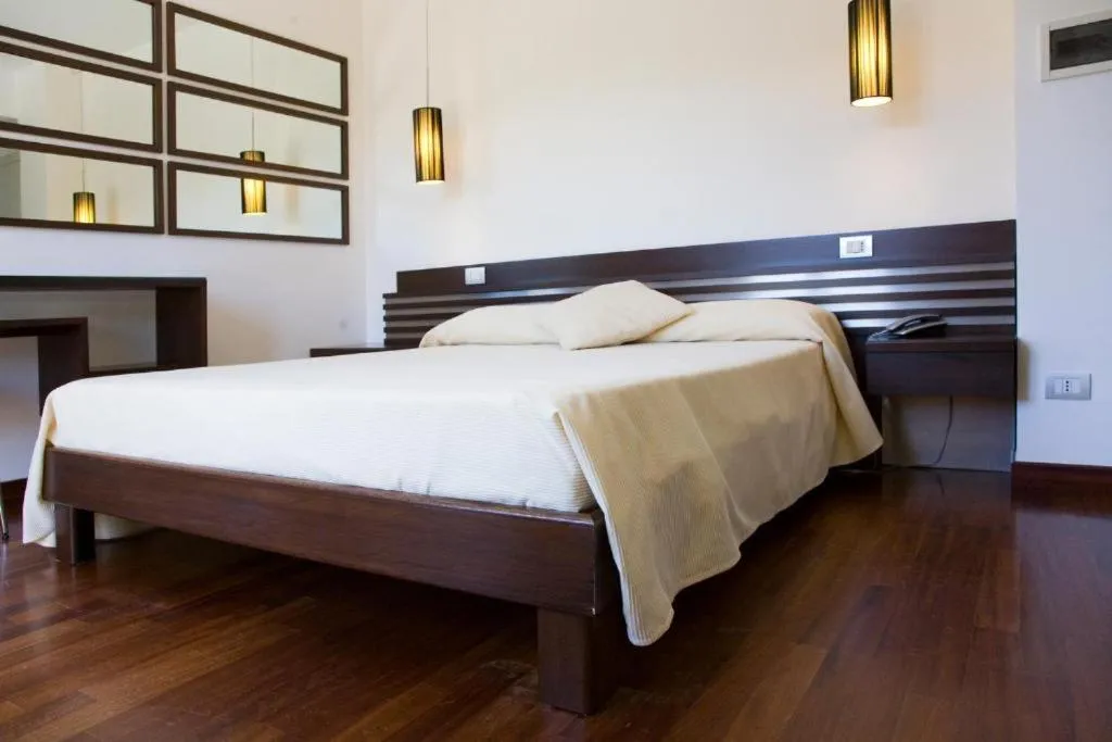 Bed in Hotel Le Piane