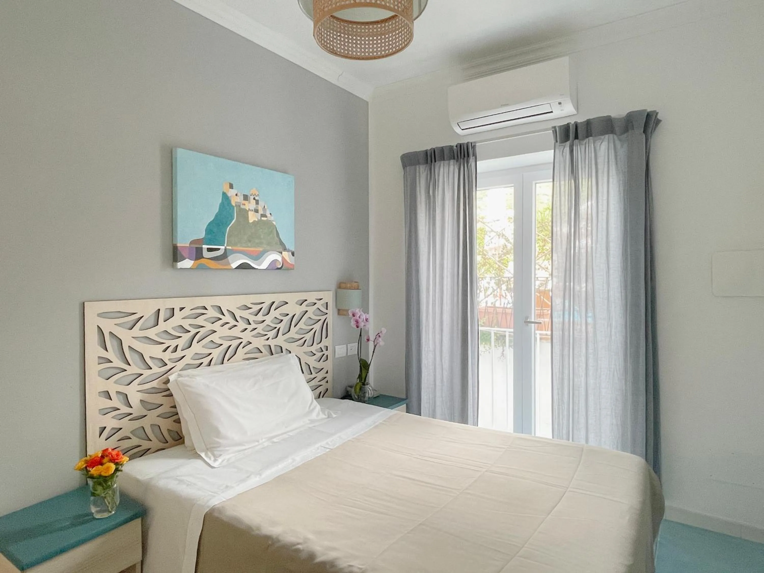 Bed in Hotel Lord Byron