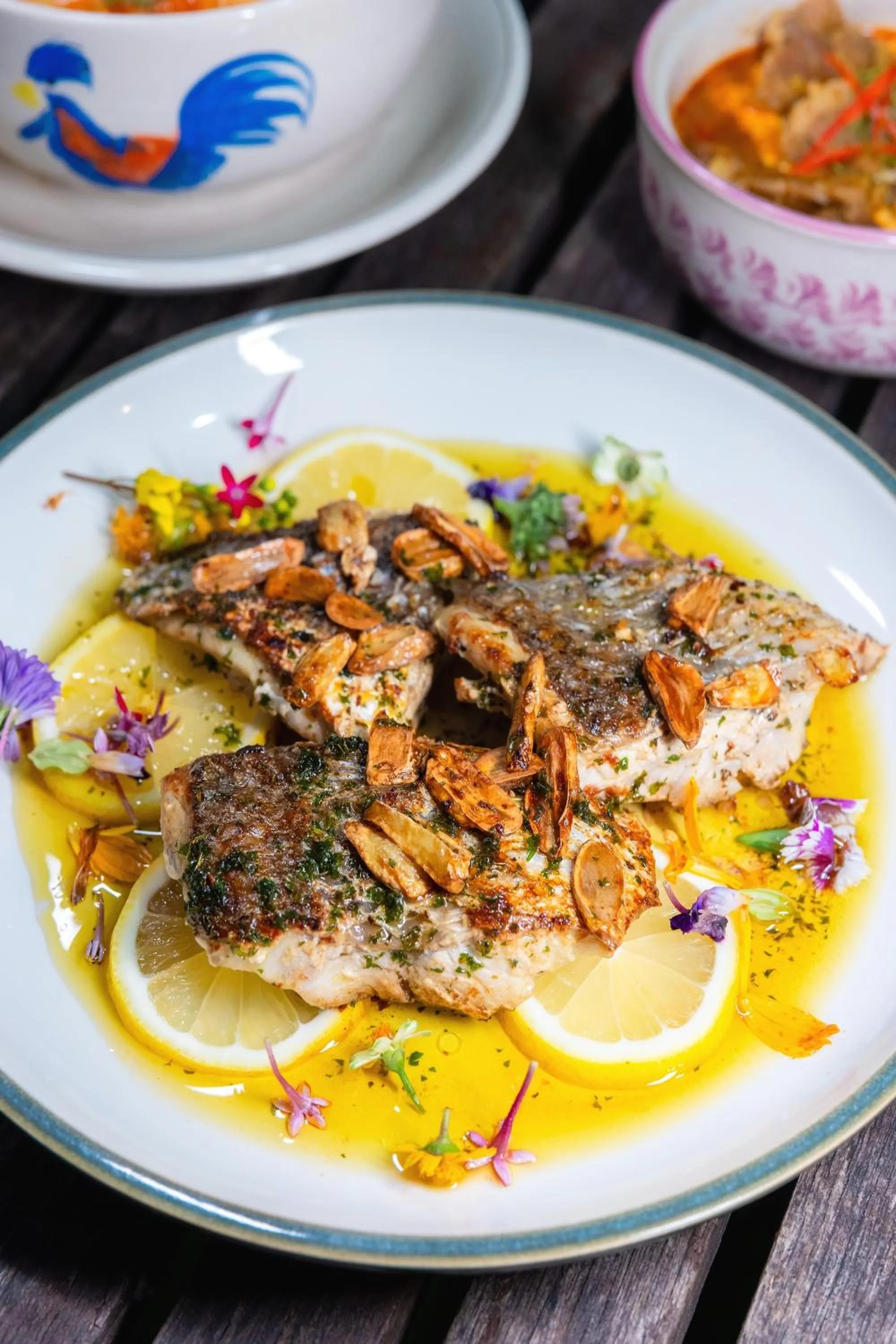 Food and drinks in Rompo Boutique Hotel