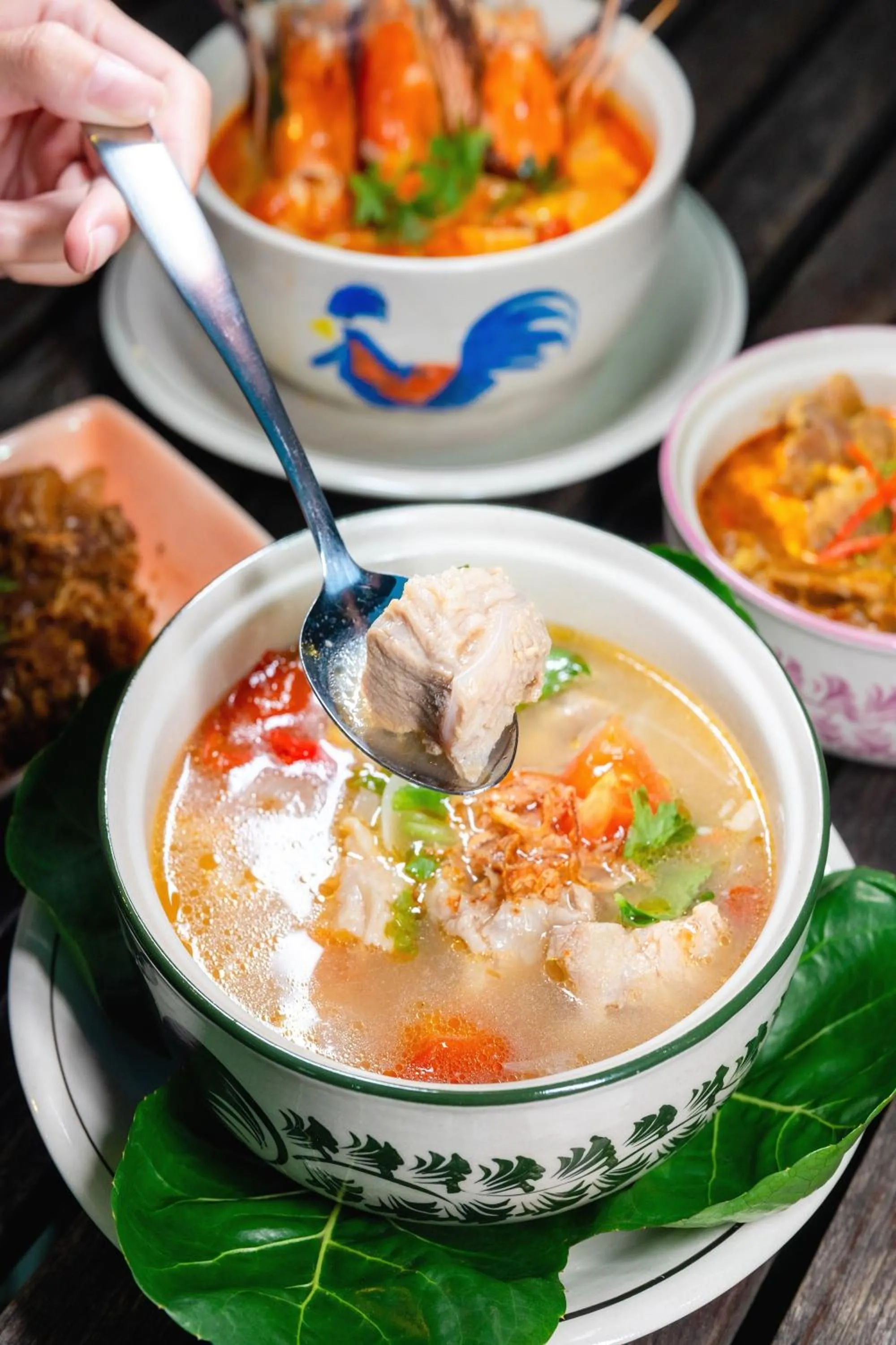 Food and drinks in Rompo Boutique Hotel