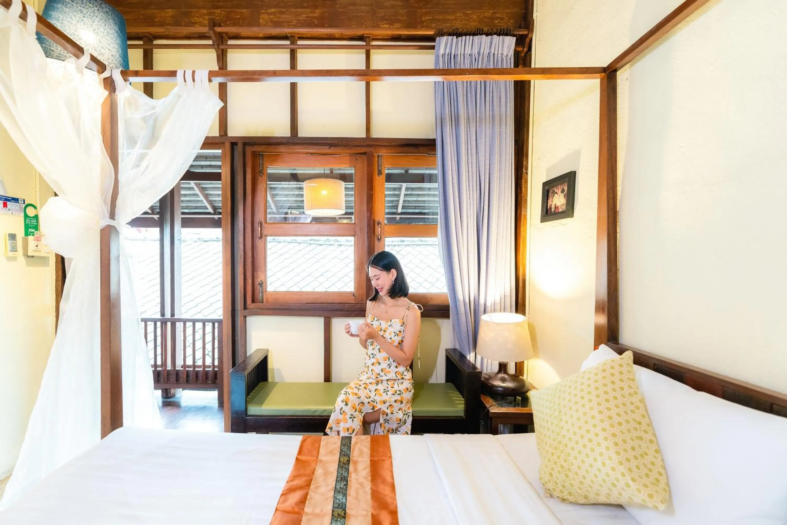 Bed in Rompo Boutique Hotel