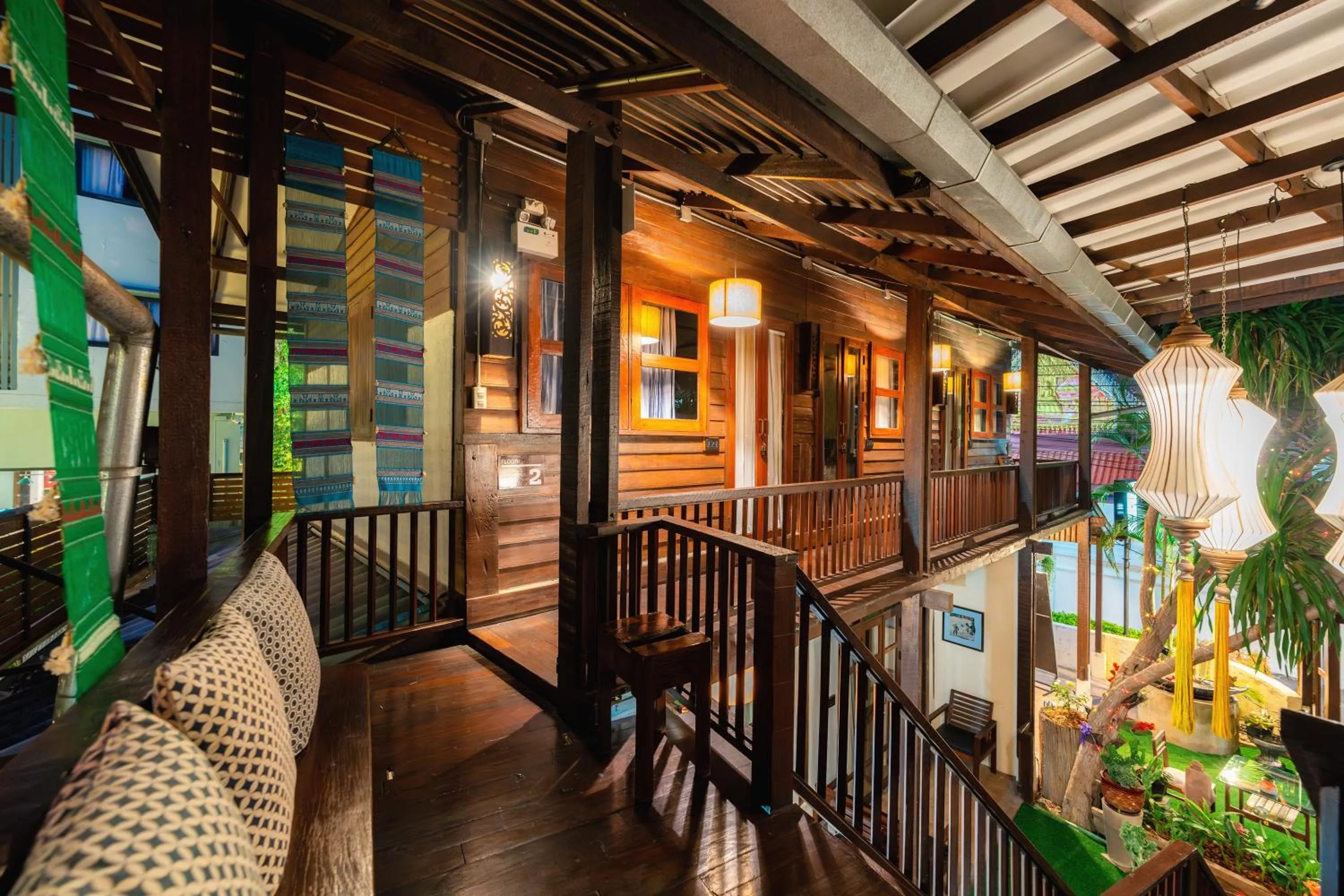 Living room in Rompo Boutique Hotel