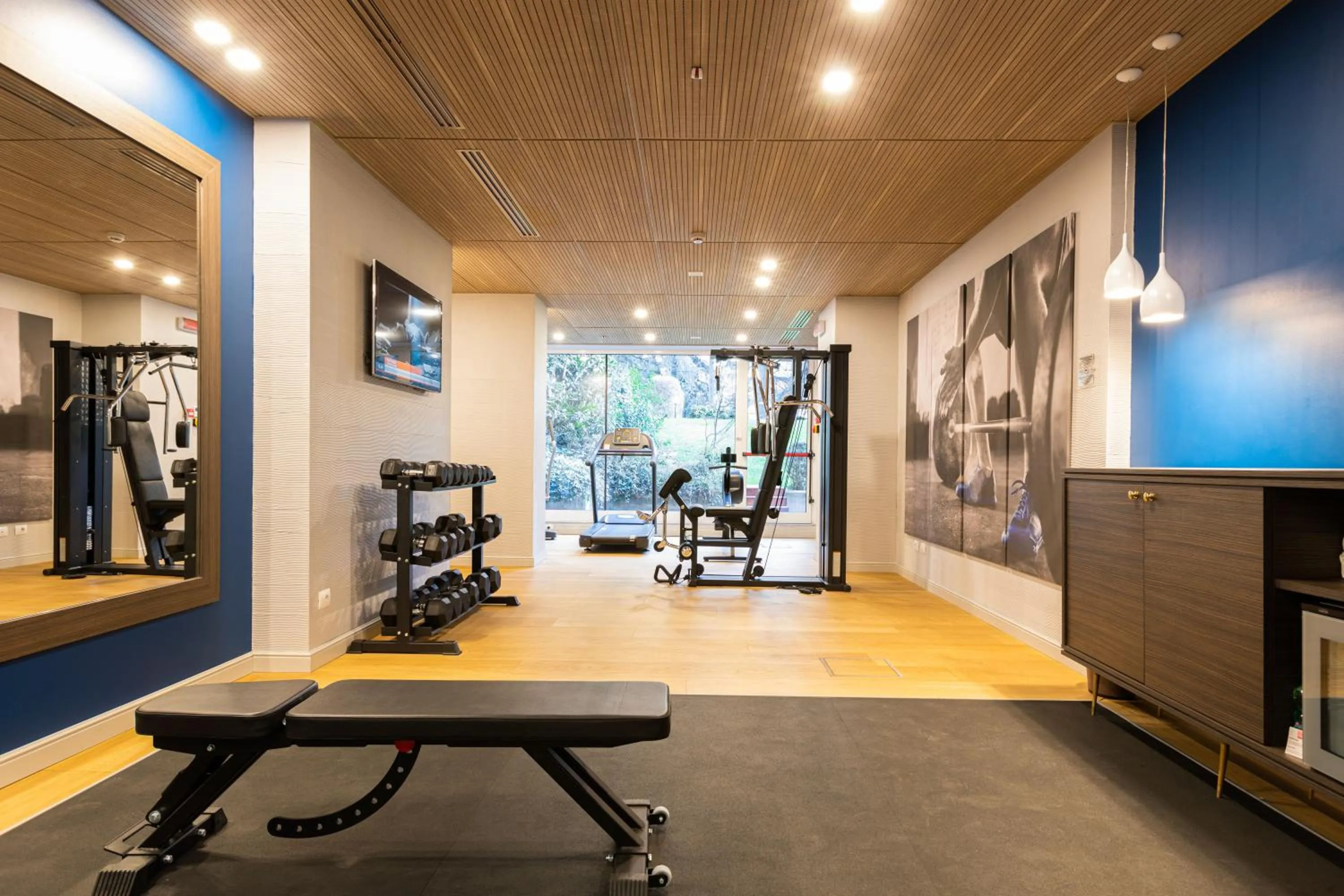 Fitness centre/facilities in Hotel Tiziano - Gruppo Mini Hotel