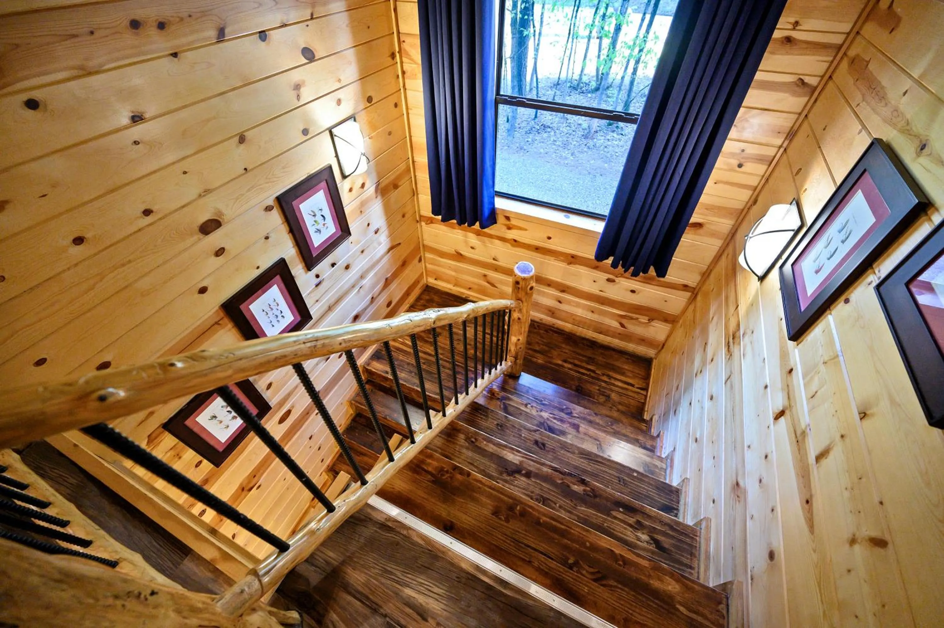 Hickory Bear - Cabin surrounded by pines, Sleeps 10, Hot Tub, Fire Pit, Arcade, Foosball Table & Deck Slide