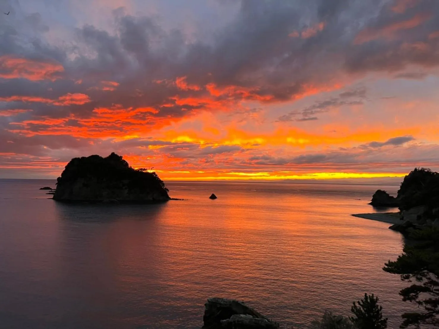 View (from property/room) in il azzurri