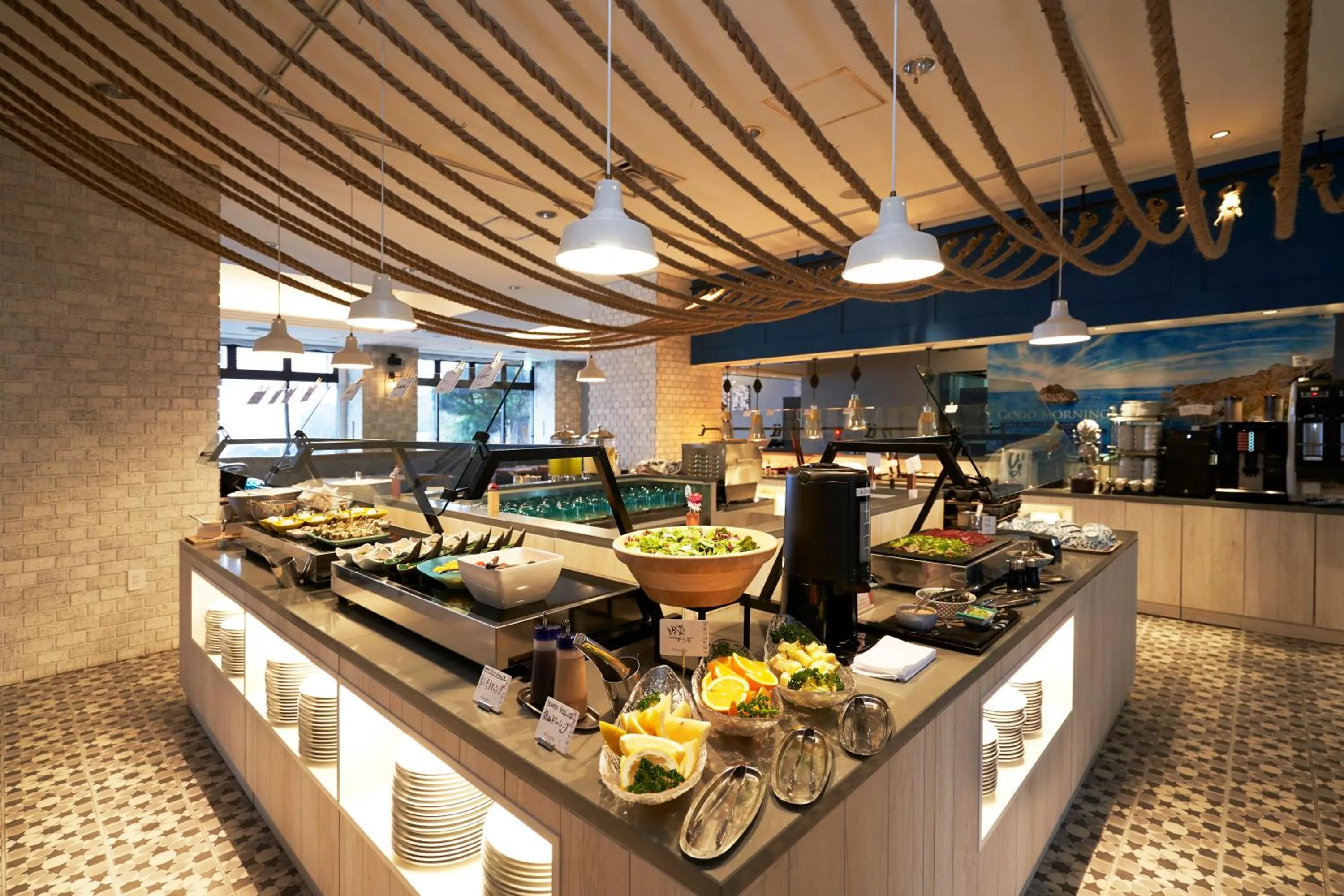 Buffet breakfast in il azzurri