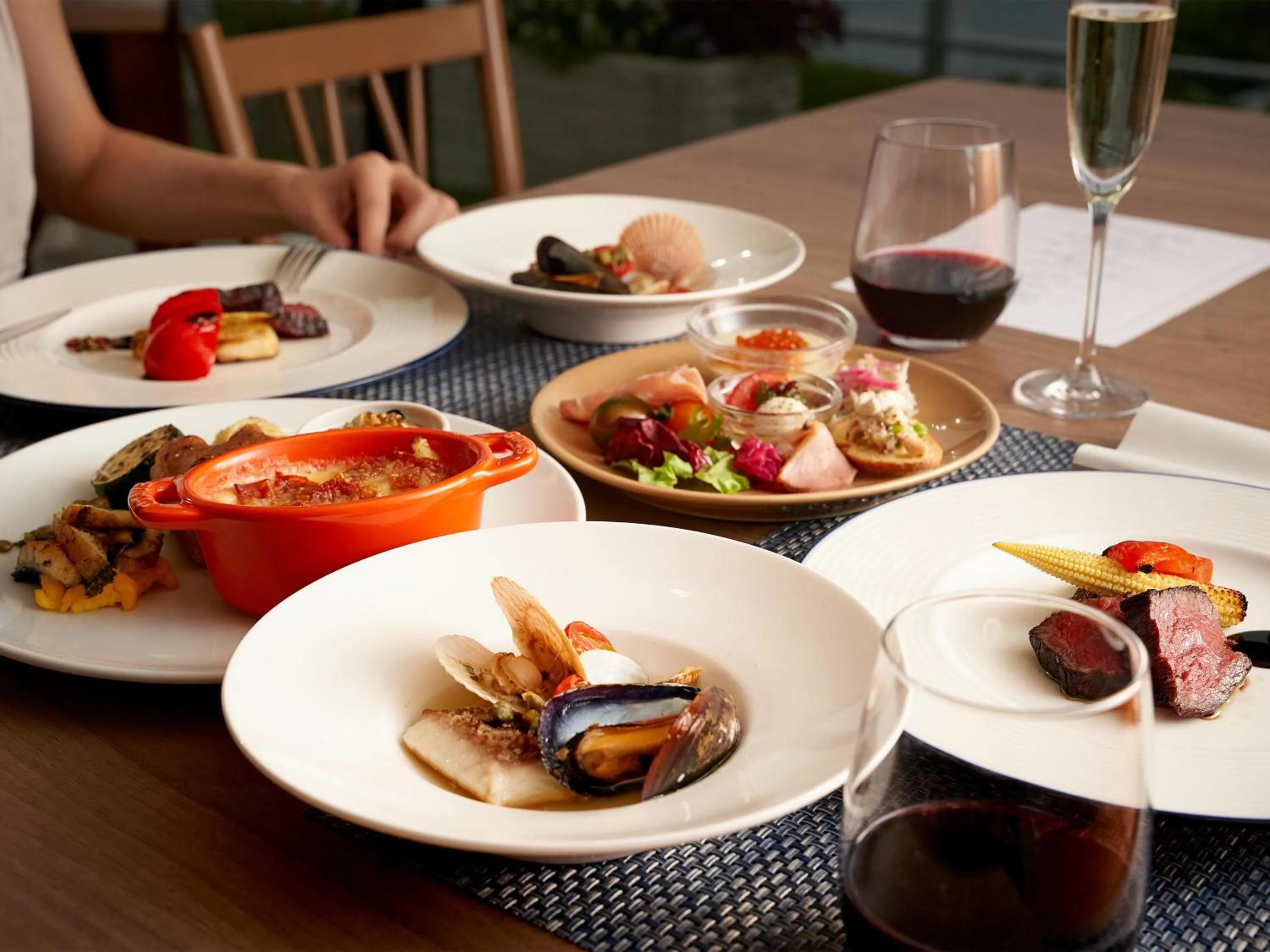 Dinner in il azzurri