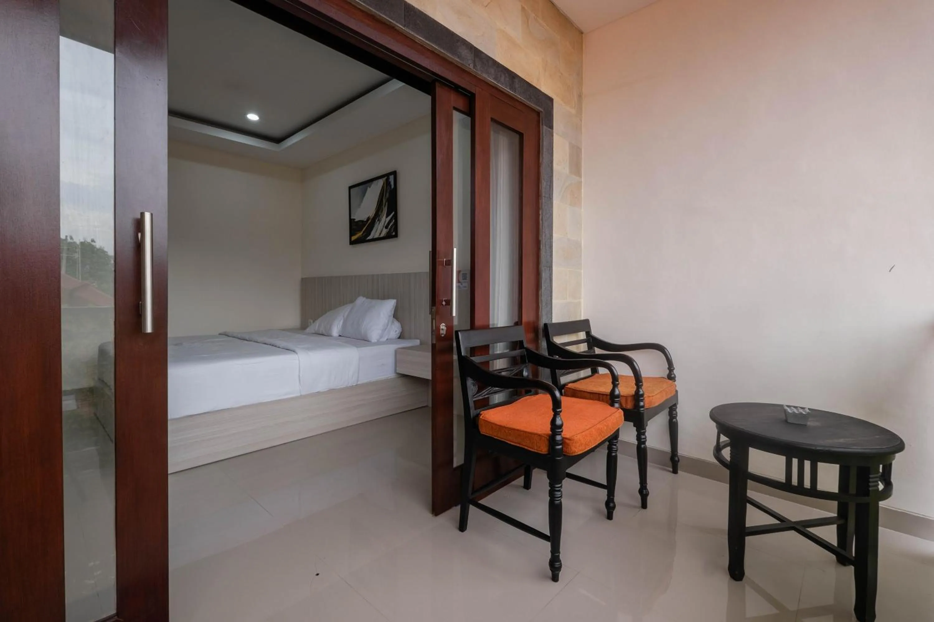 Seating area in Puri Kasih Home Stay