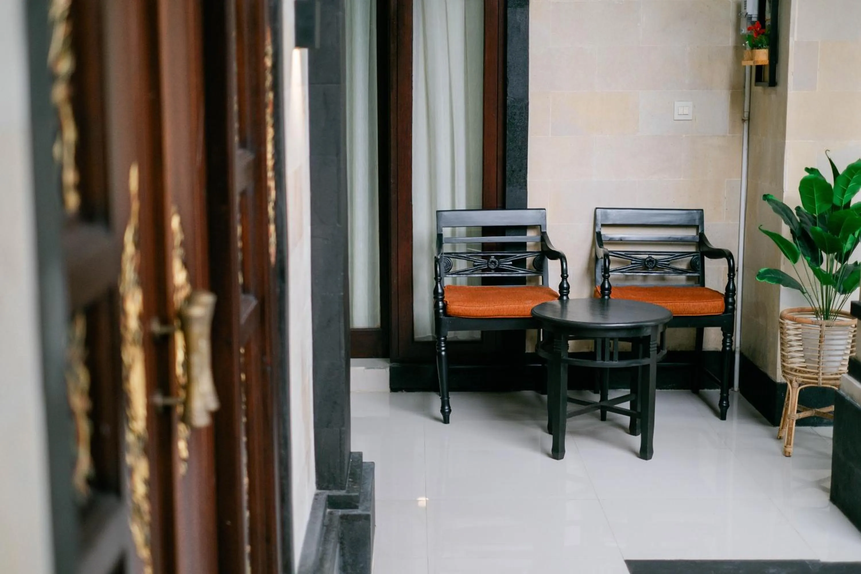 Seating area in Puri Kasih Home Stay