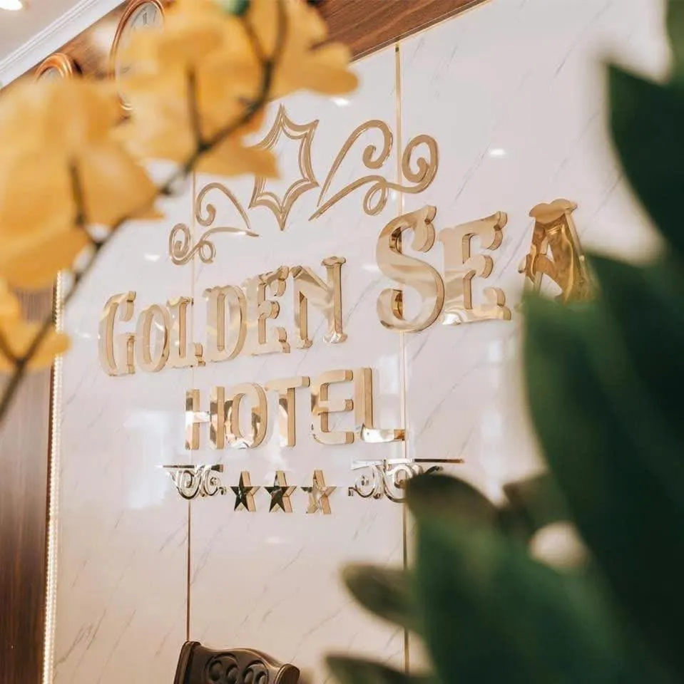 Property logo or sign in Golden Sea Hotel