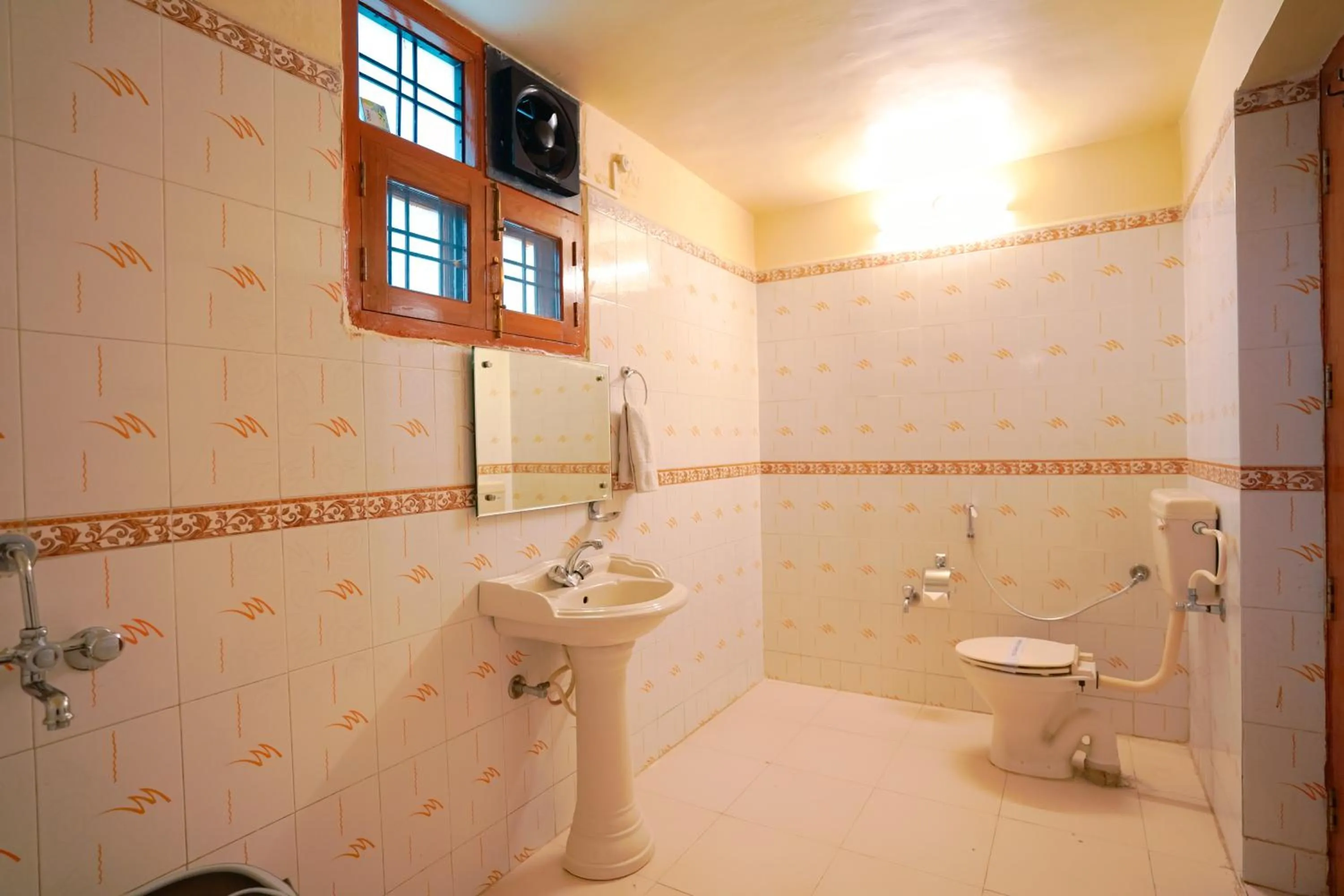Bathroom in Chirping Hills Resort,Bhimtal