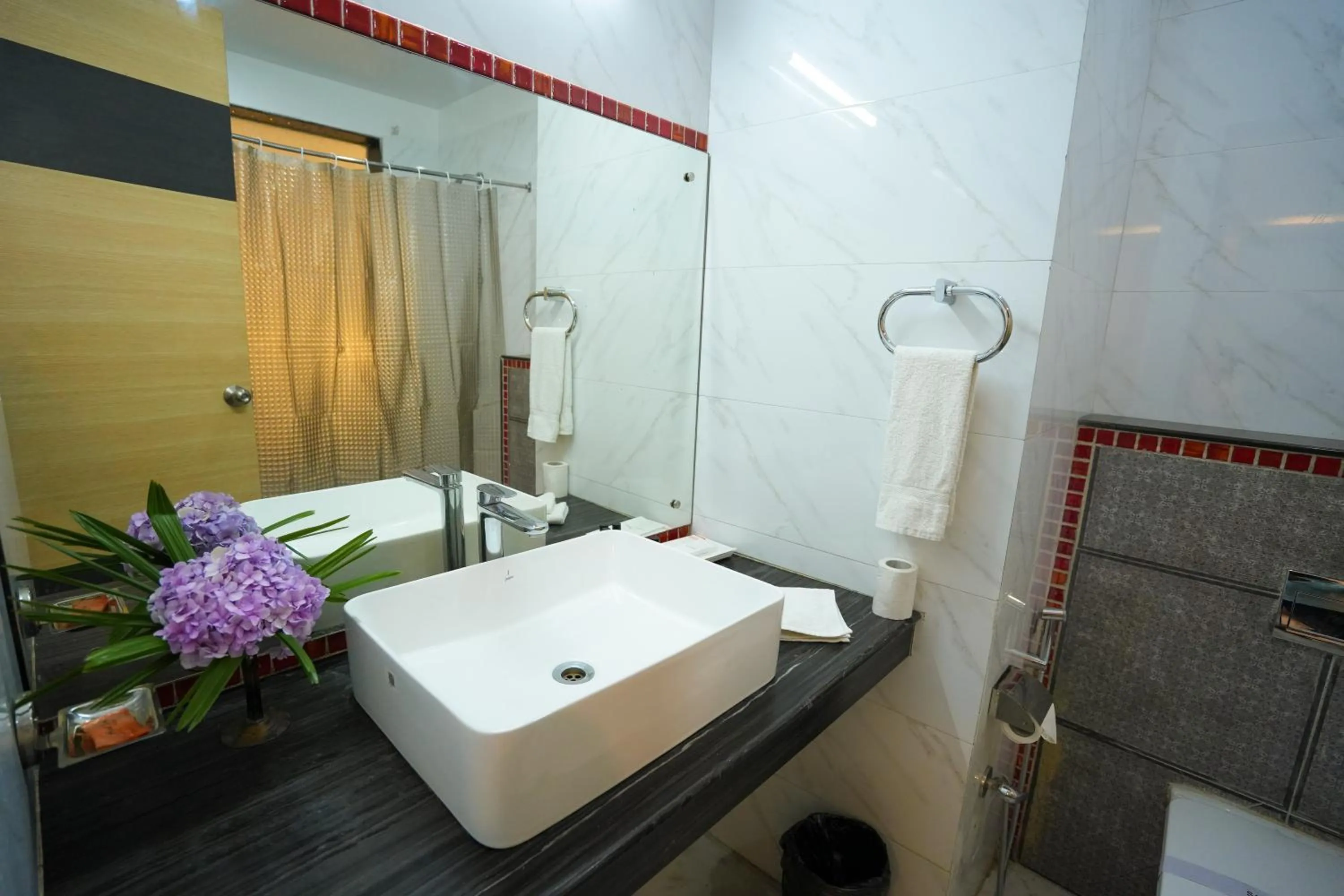 Bathroom in Chirping Hills Resort,Bhimtal