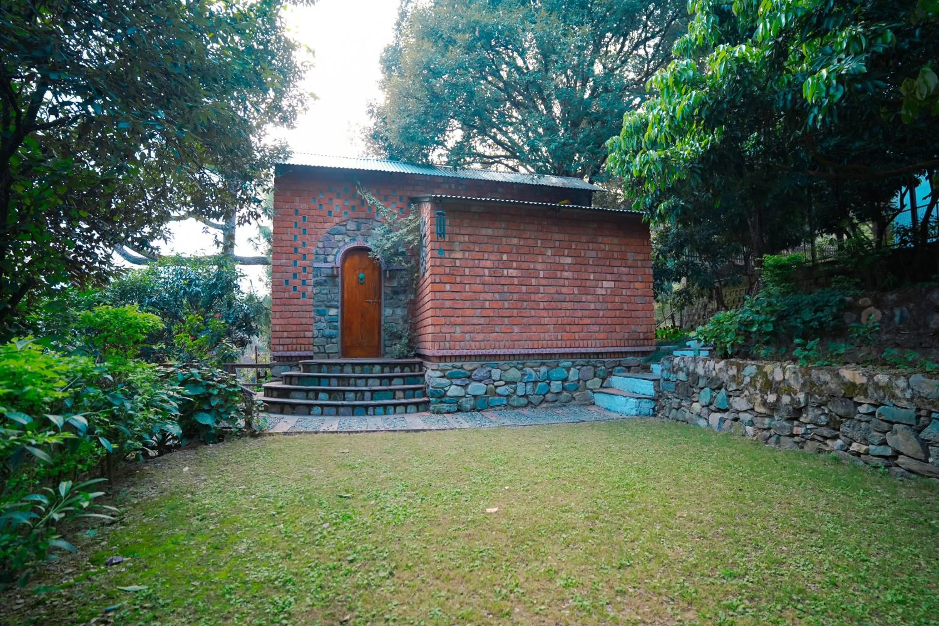 Garden in Chirping Hills Resort,Bhimtal