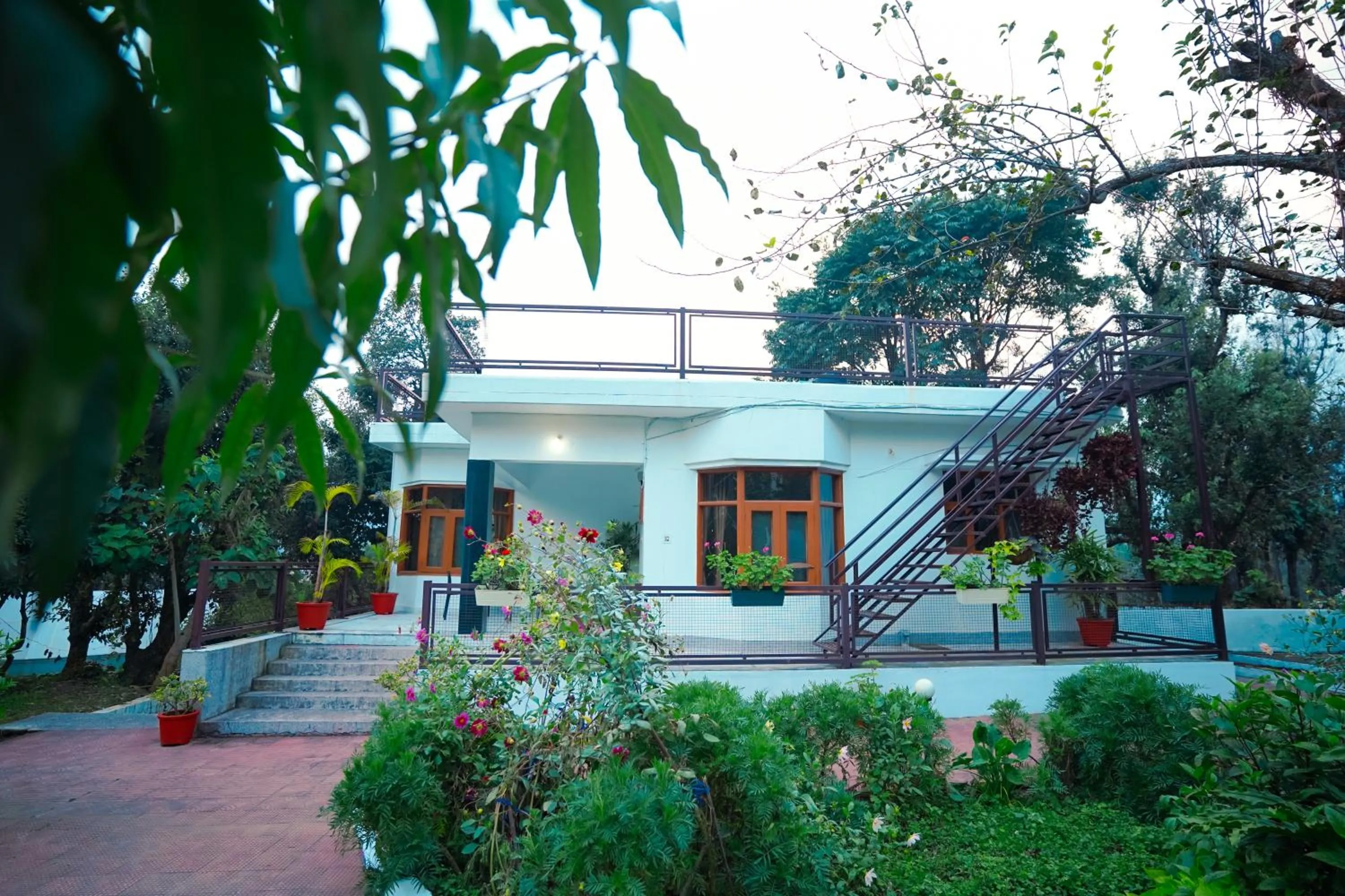 Facade/entrance in Chirping Hills Resort,Bhimtal