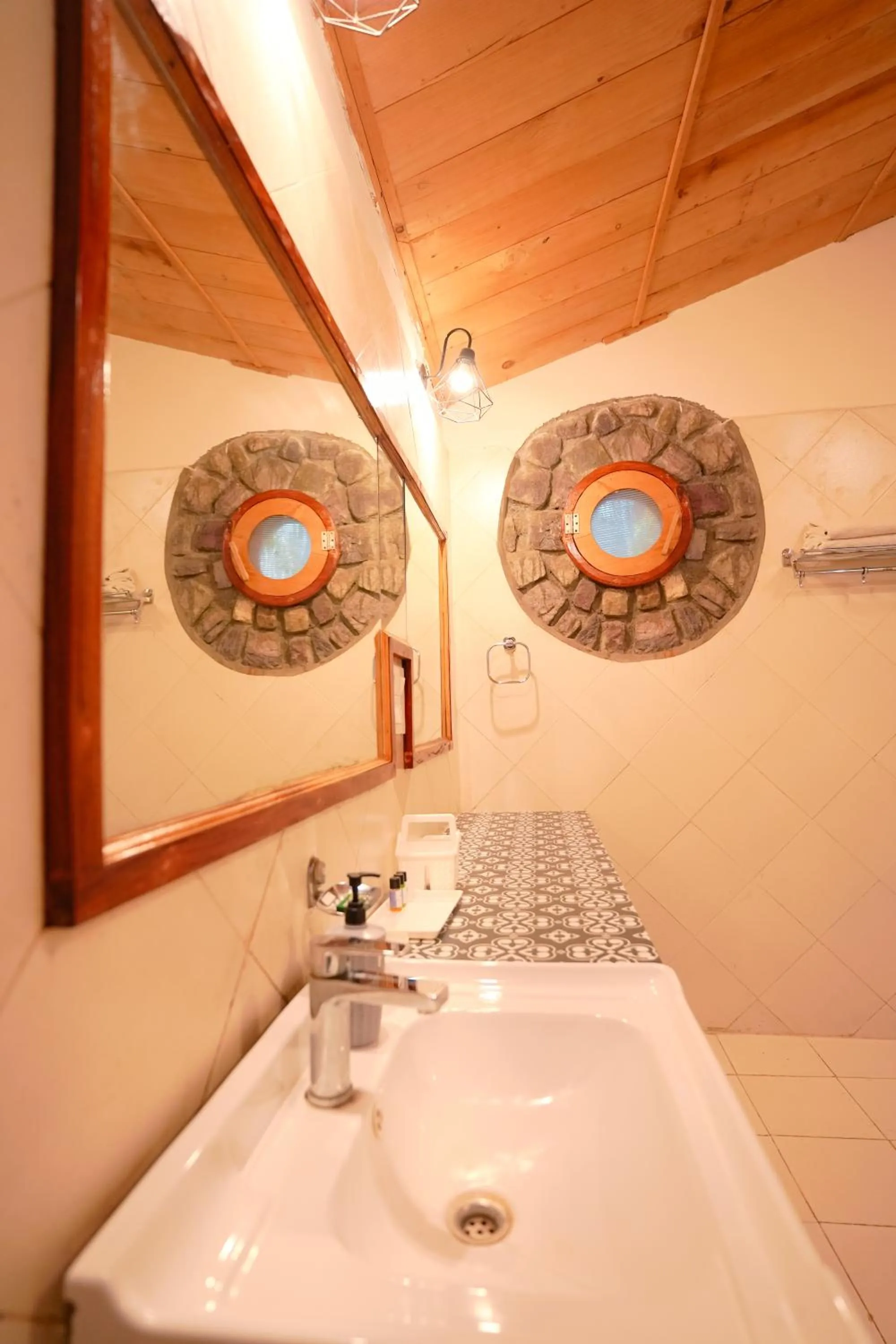 Bathroom in Chirping Hills Resort,Bhimtal