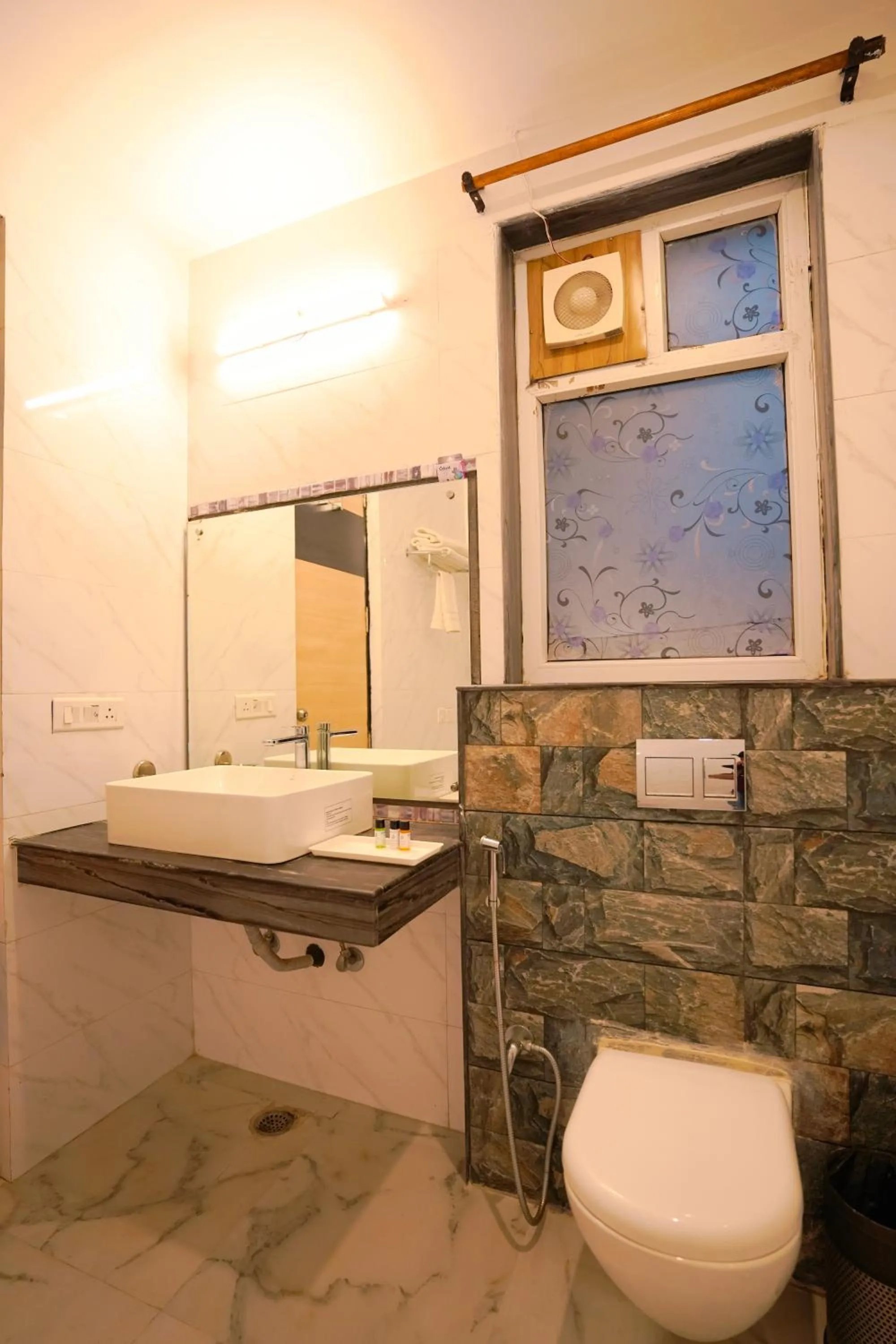 Bathroom in Chirping Hills Resort,Bhimtal