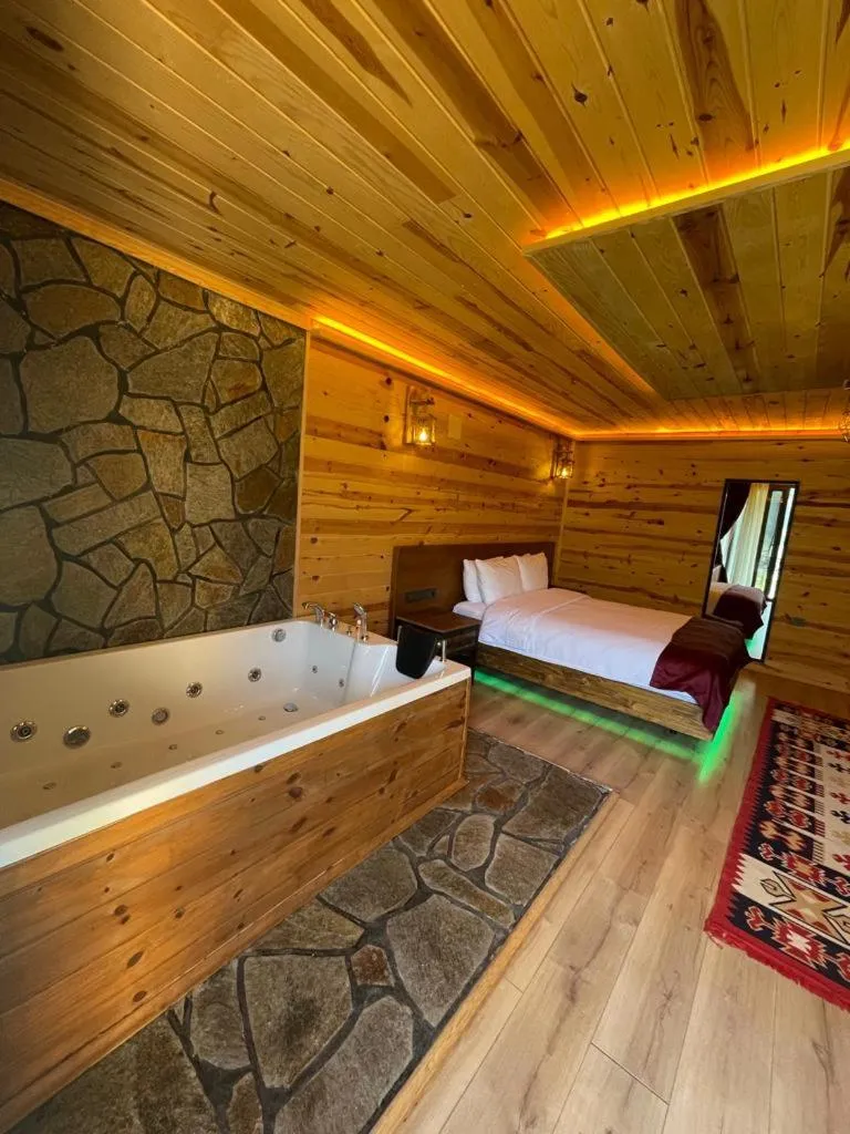 Bed in Yamacda Suit Otel