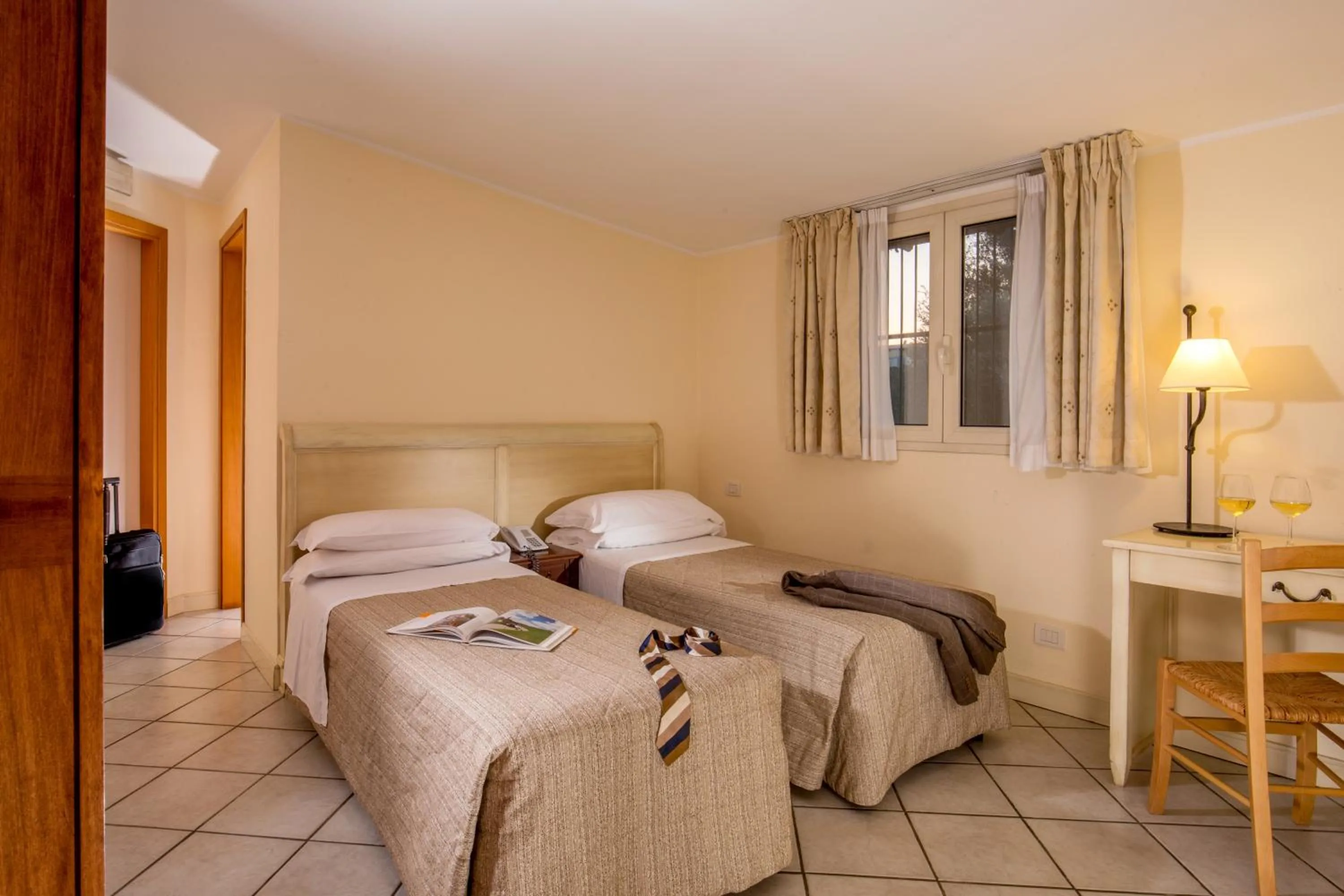 Bed in Hotel Selva Candida