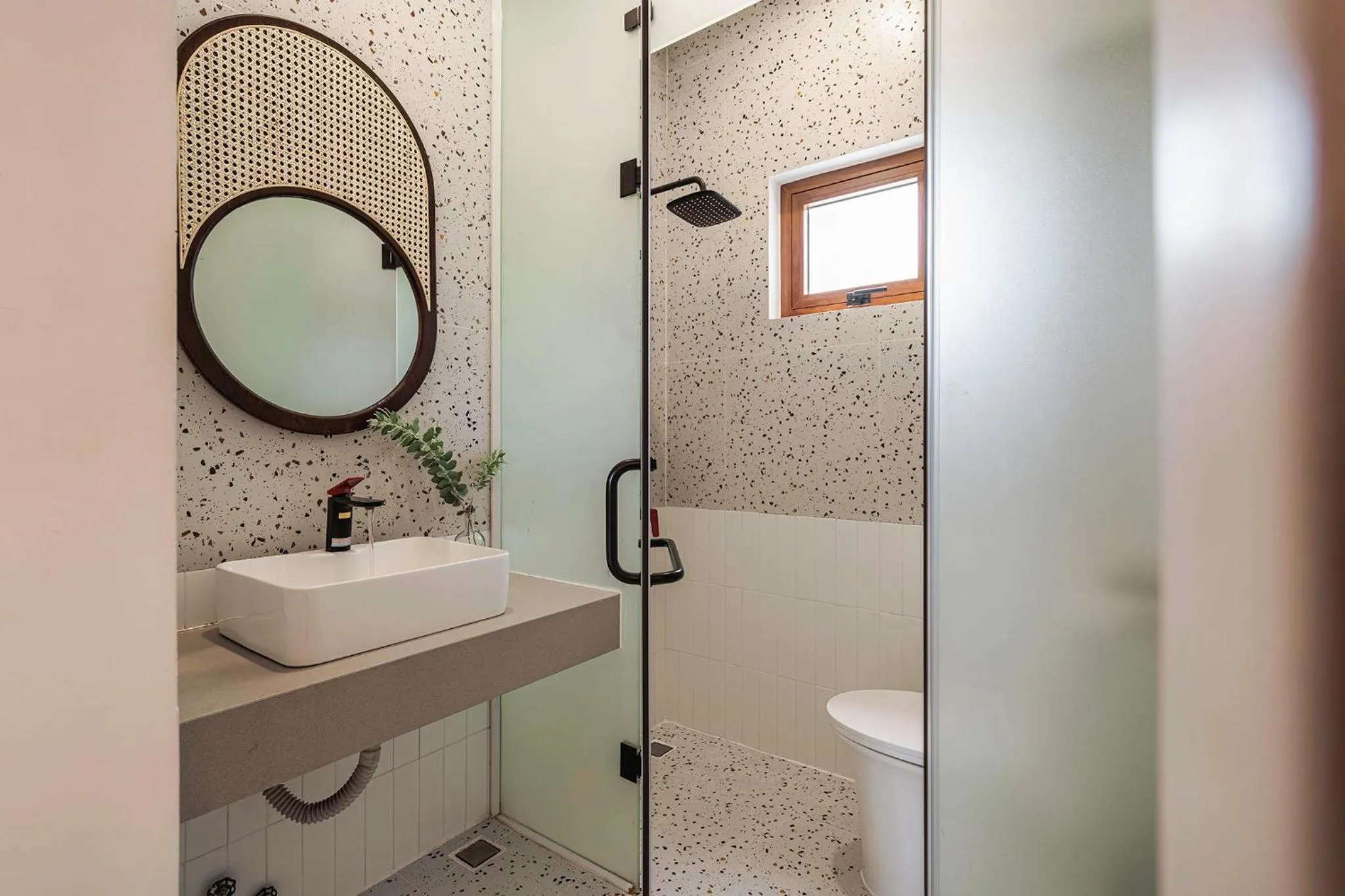 Bathroom in Miền Sương Khói - Home & Café