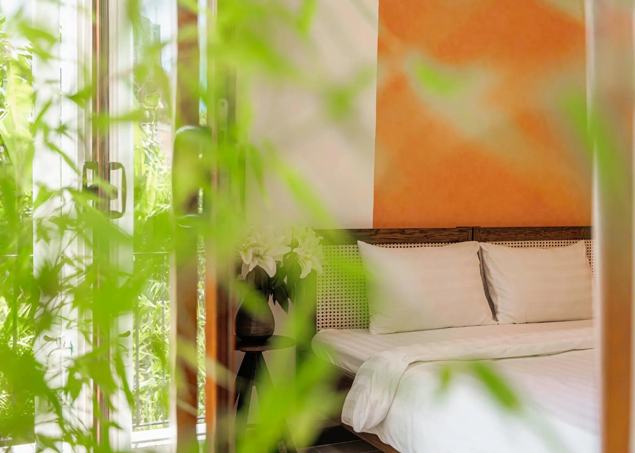 Balcony/Terrace, Bed in Miền Sương Khói - Home & Café