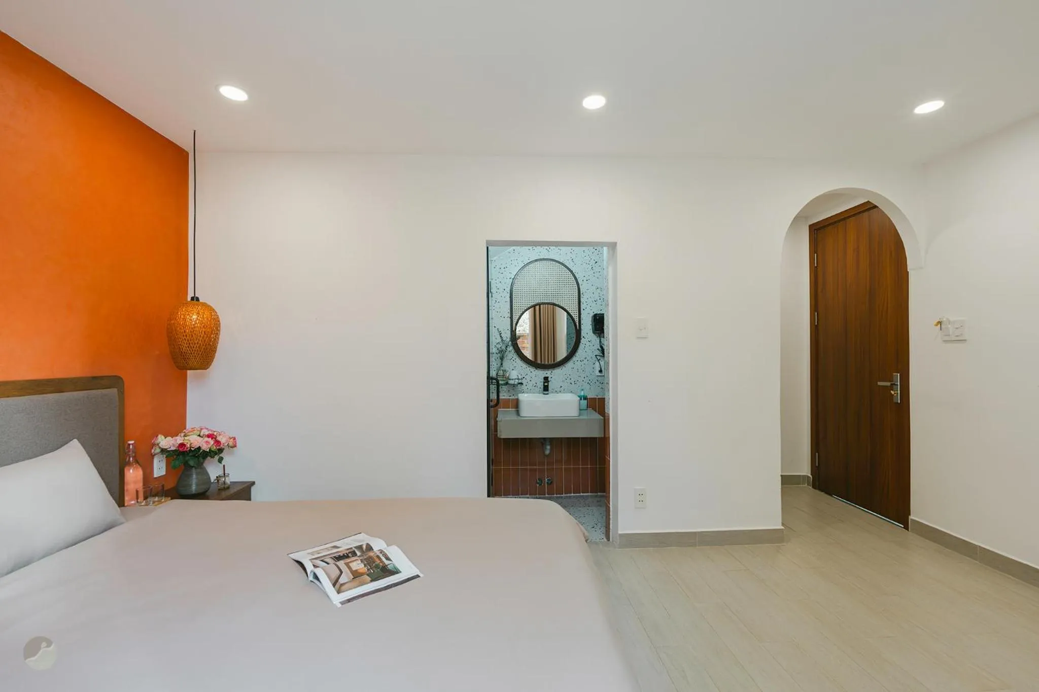 Bedroom, Bed in Miền Sương Khói - Home & Café