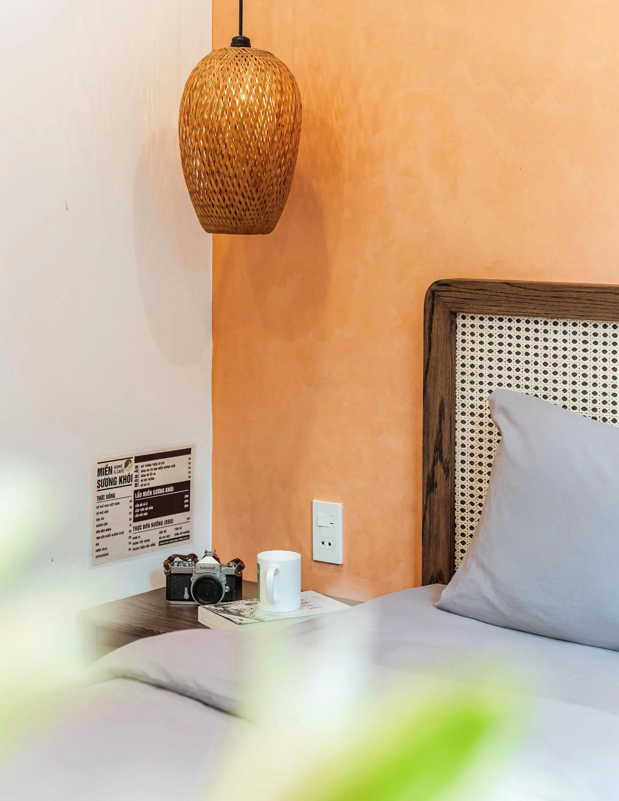 Bed in Miền Sương Khói - Home & Café