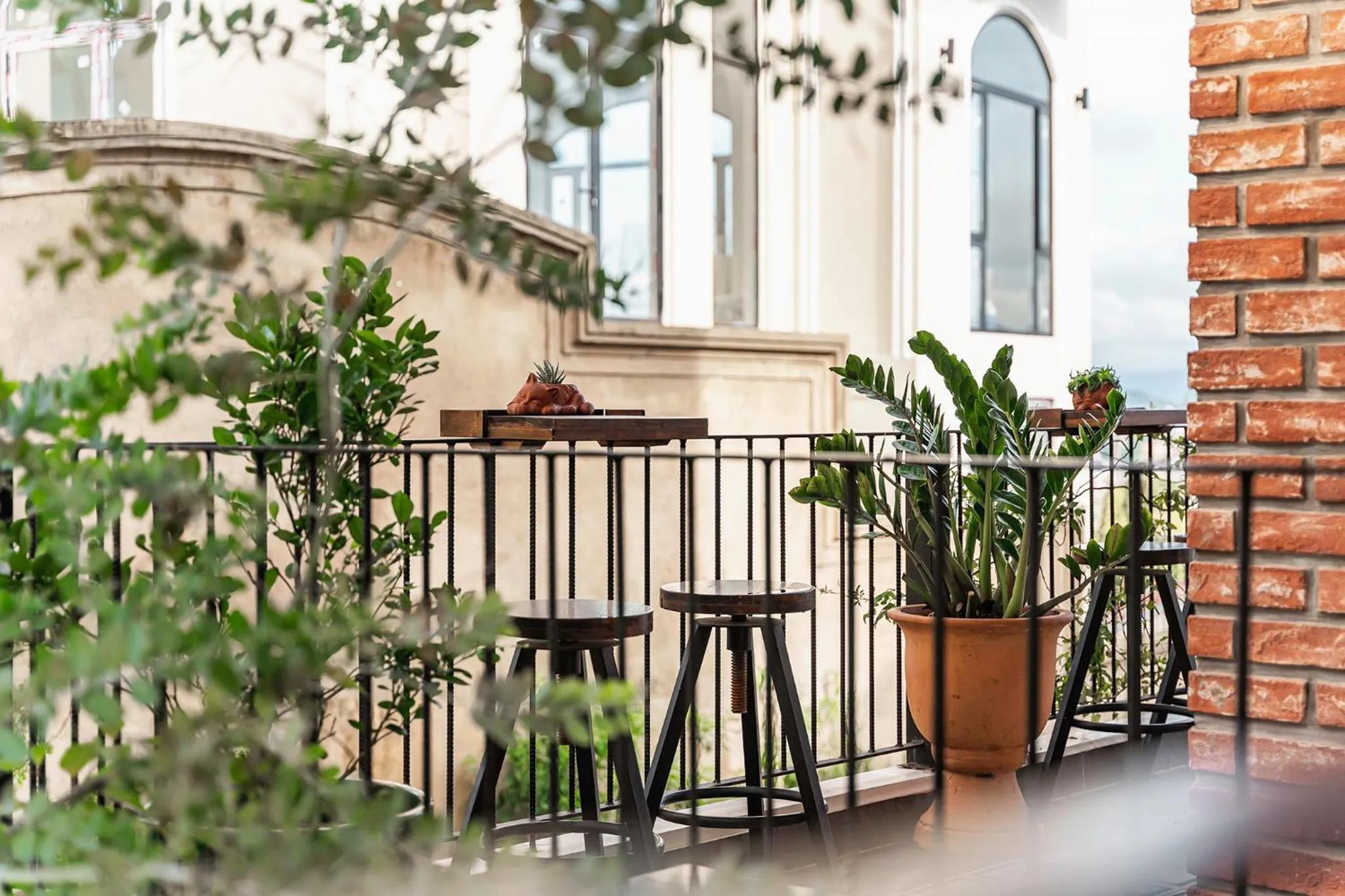 Balcony/Terrace in Miền Sương Khói - Home & Café