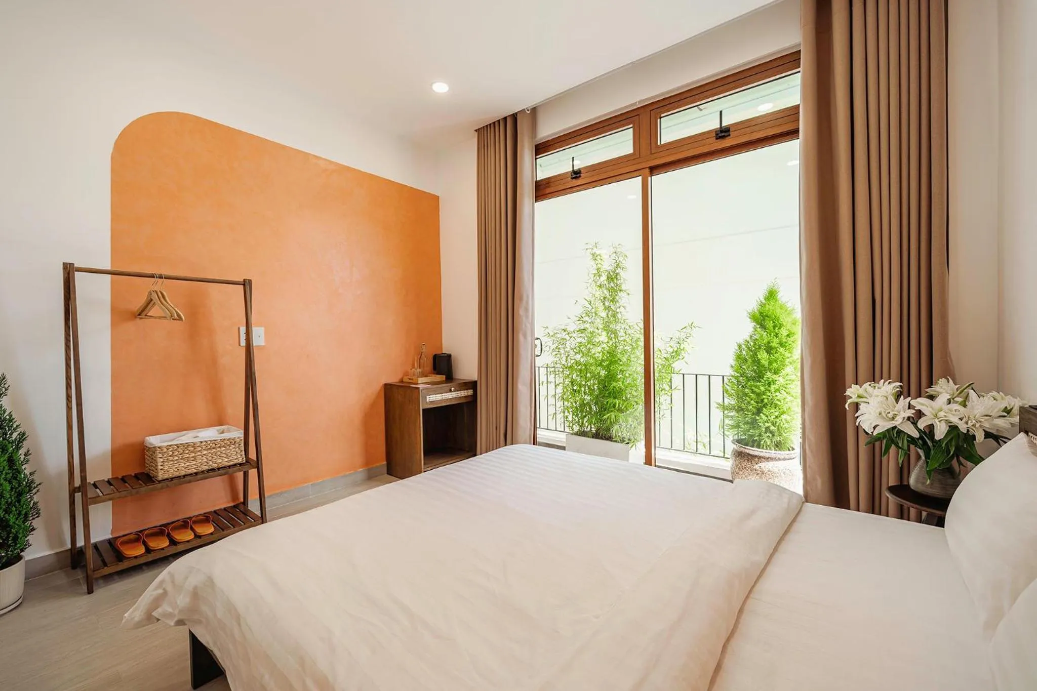 Bedroom, Bed in Miền Sương Khói - Home & Café