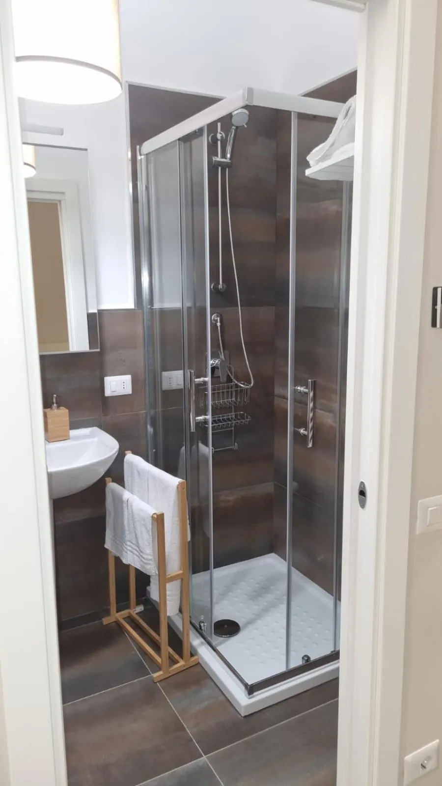 Bathroom in Bed and Breakfast De Rosa